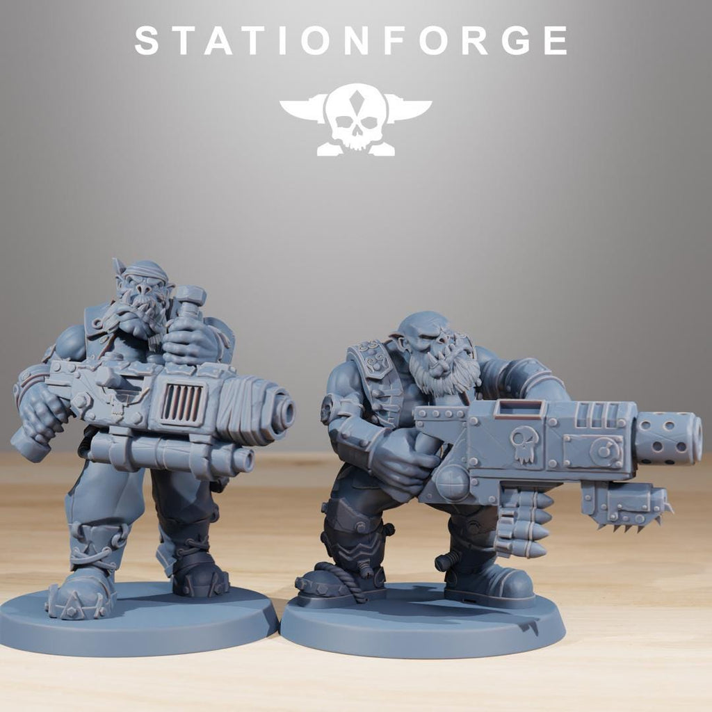 Orkaz Pirates 10 Models - in 12k - by Station Forge