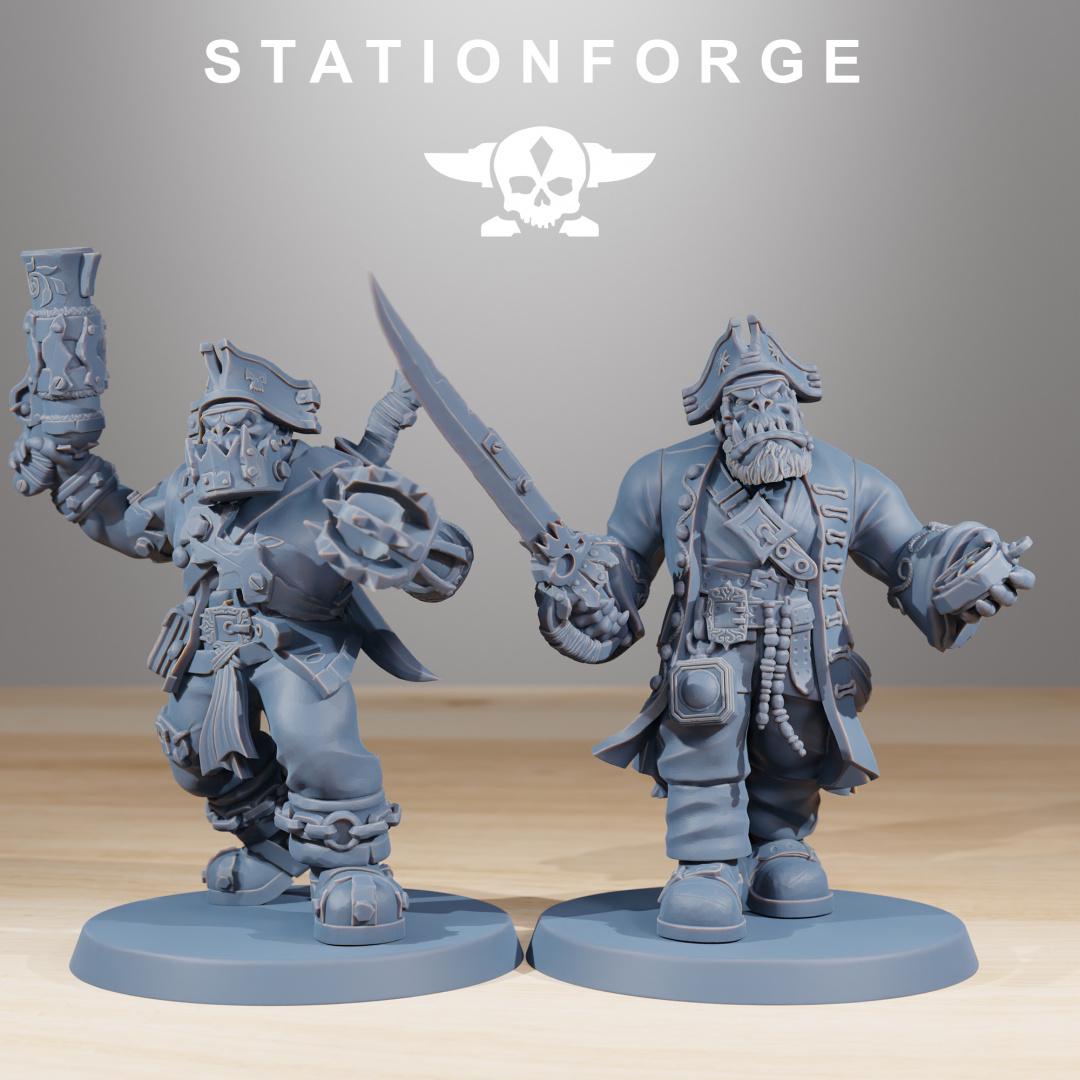 Orkaz Pirates 10 Models - in 12k - by Station Forge