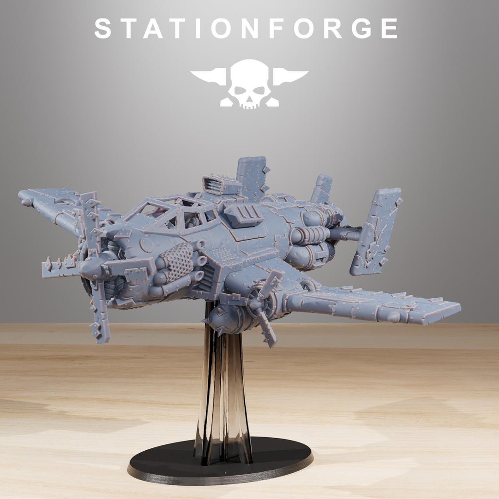 Orkaz Plane - in 12k - by Station Forge