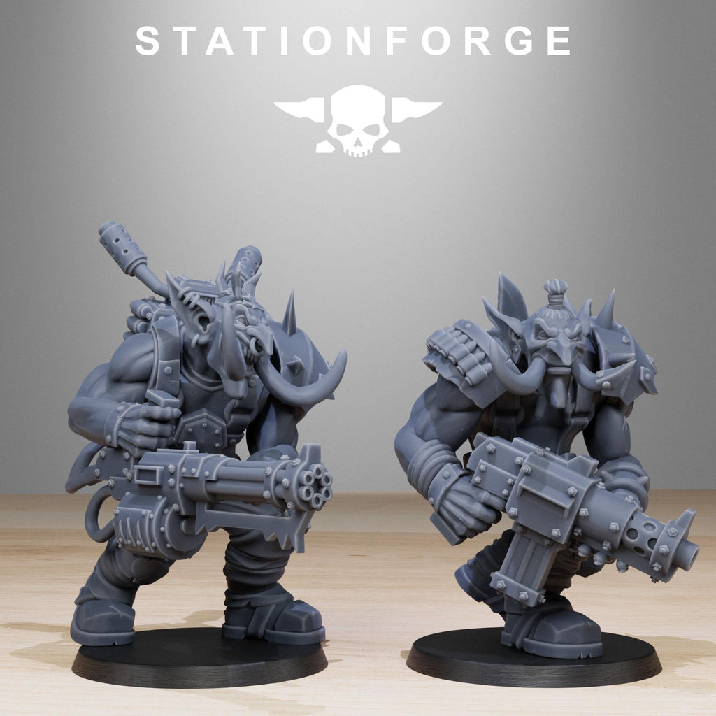 Orkaz Trolls 10 Models - in 12k - by Station Forge