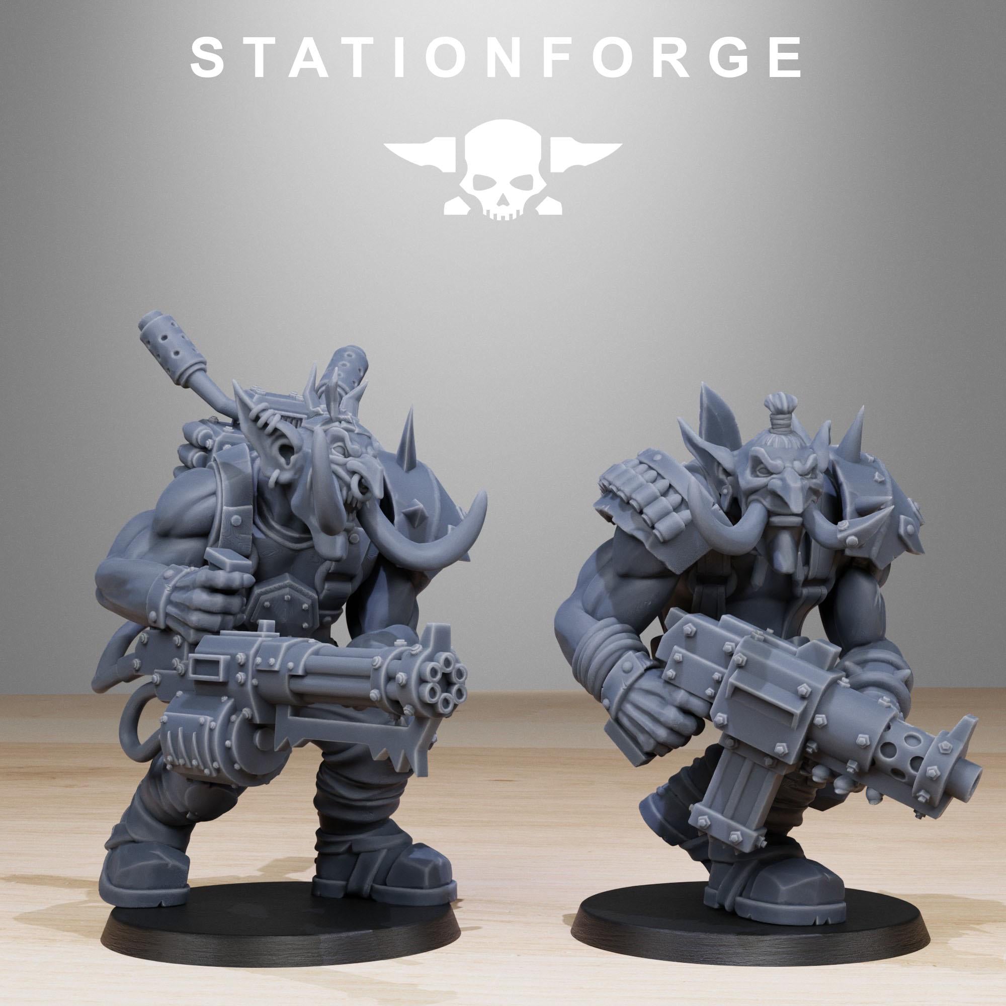 Orkaz Trolls 10 Models - in 12k - by Station Forge