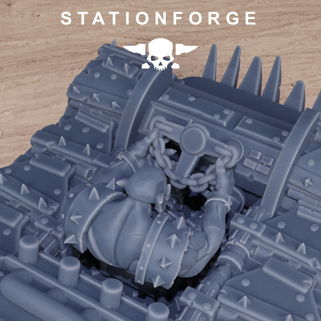Orkaz Mini Tank - in 12k - by Station Forge