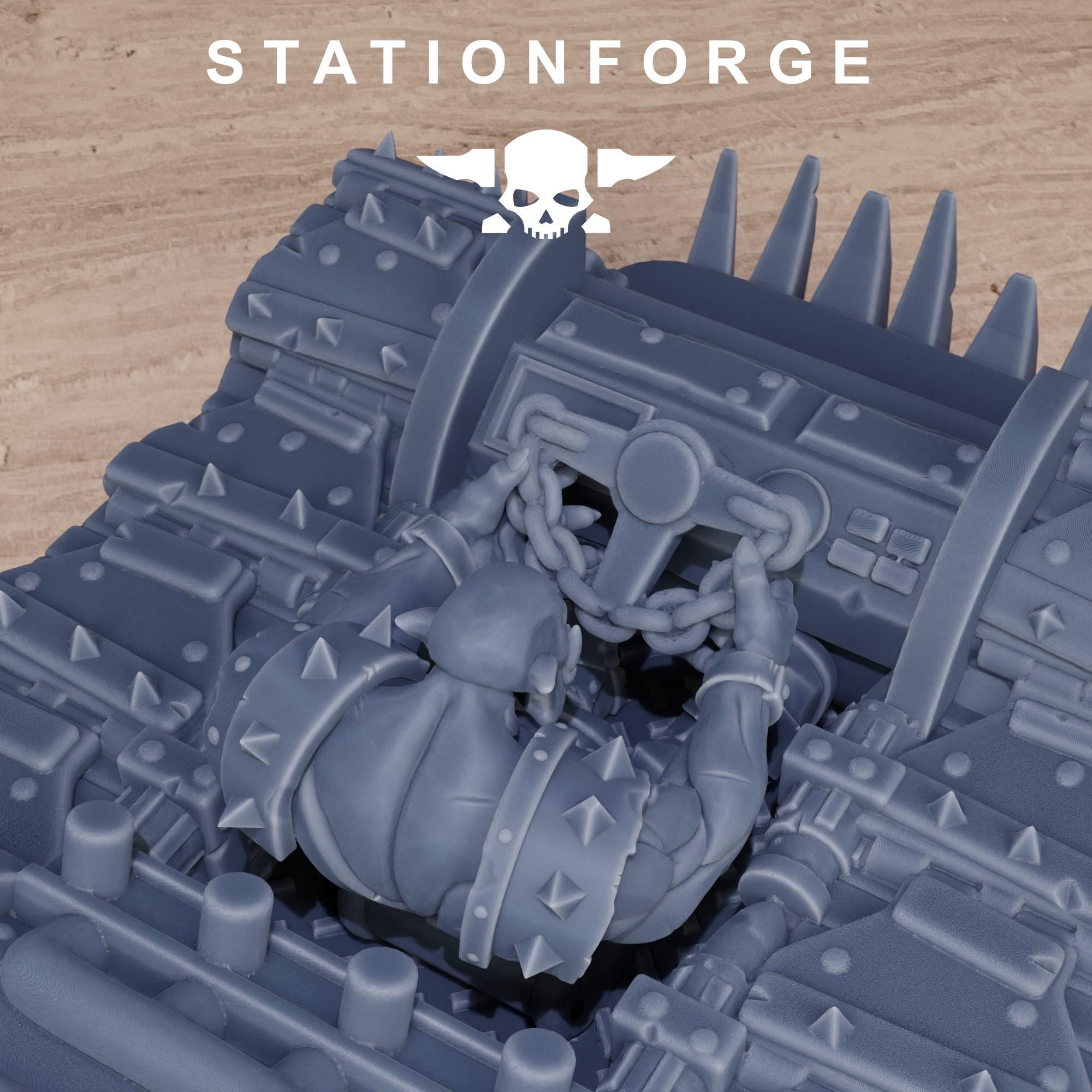 Orkaz Mini Tank - in 12k - by Station Forge