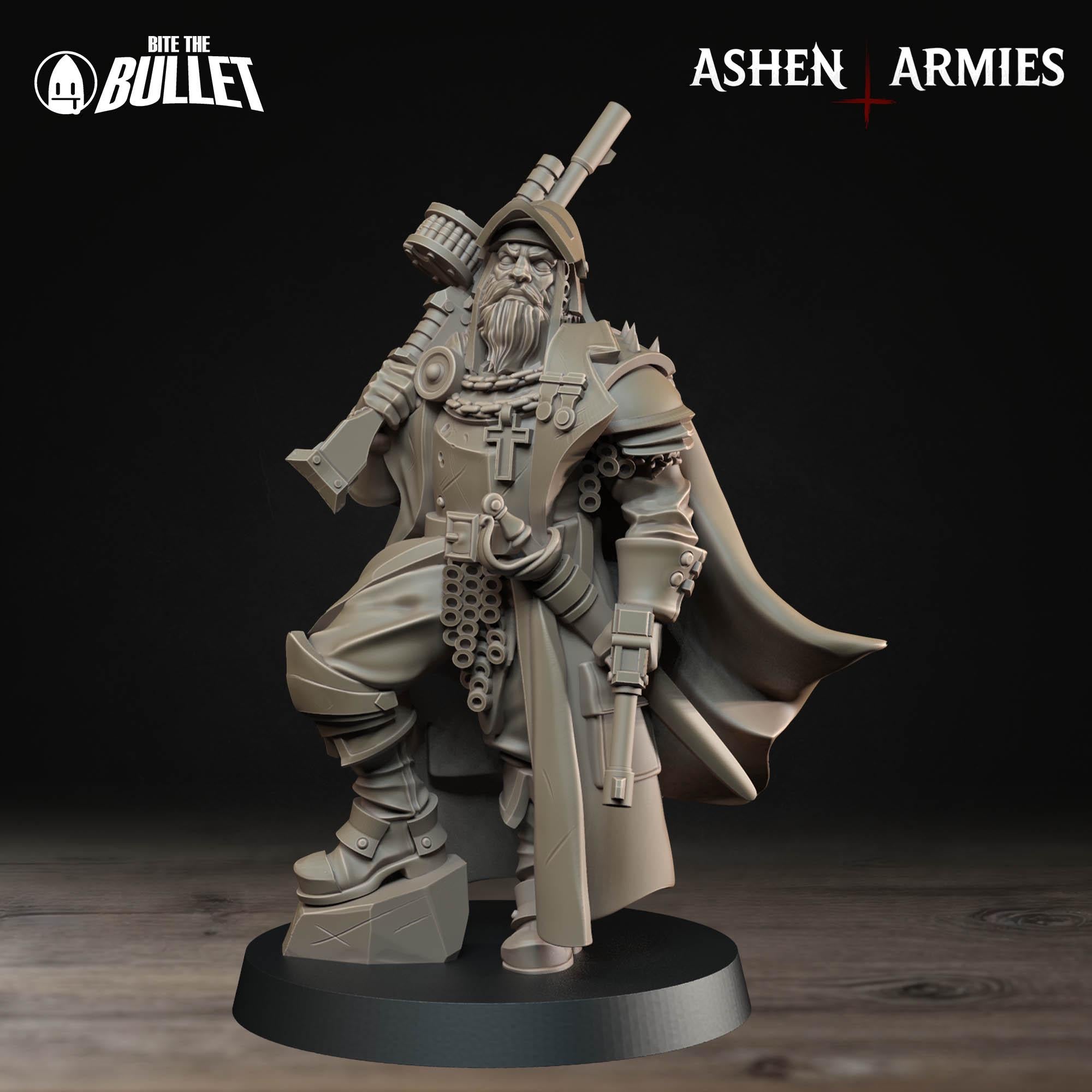 Bullet Crusade | Sanctified Legion - Lieutenant - in 12k - by Ashen Armies