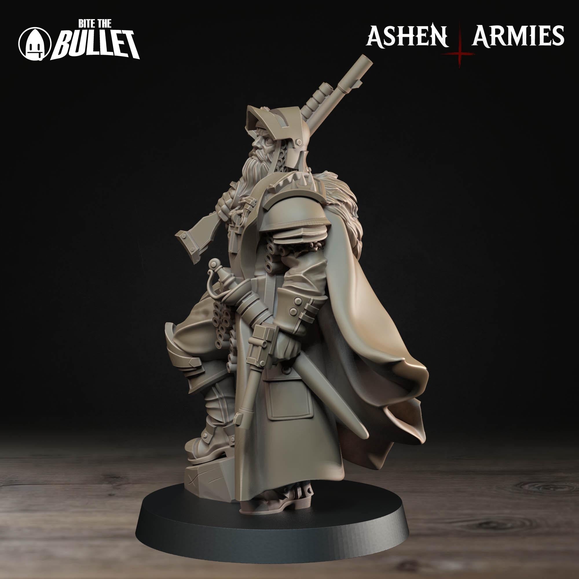 Bullet Crusade | Sanctified Legion - Lieutenant - in 12k - by Ashen Armies