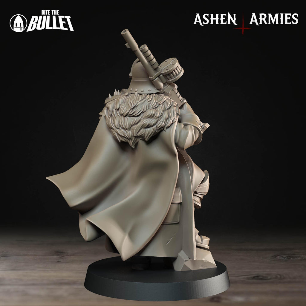 Bullet Crusade | Sanctified Legion - Lieutenant - in 12k - by Ashen Armies