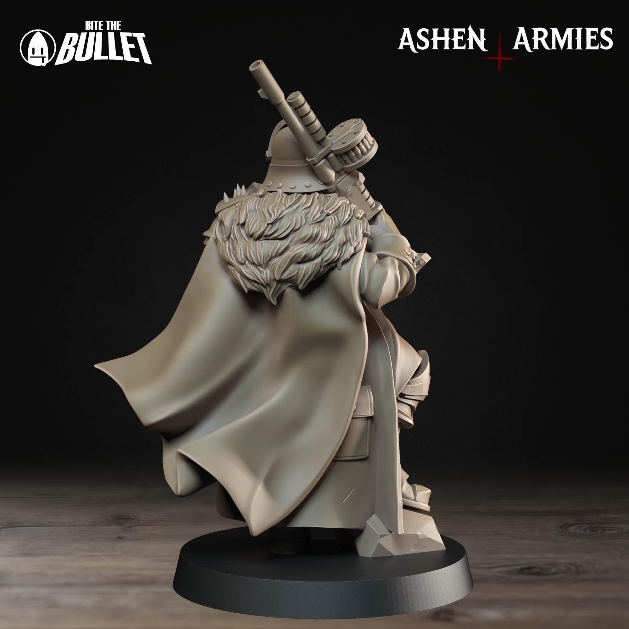 Bullet Crusade | Sanctified Legion - Lieutenant - in 12k - by Ashen Armies