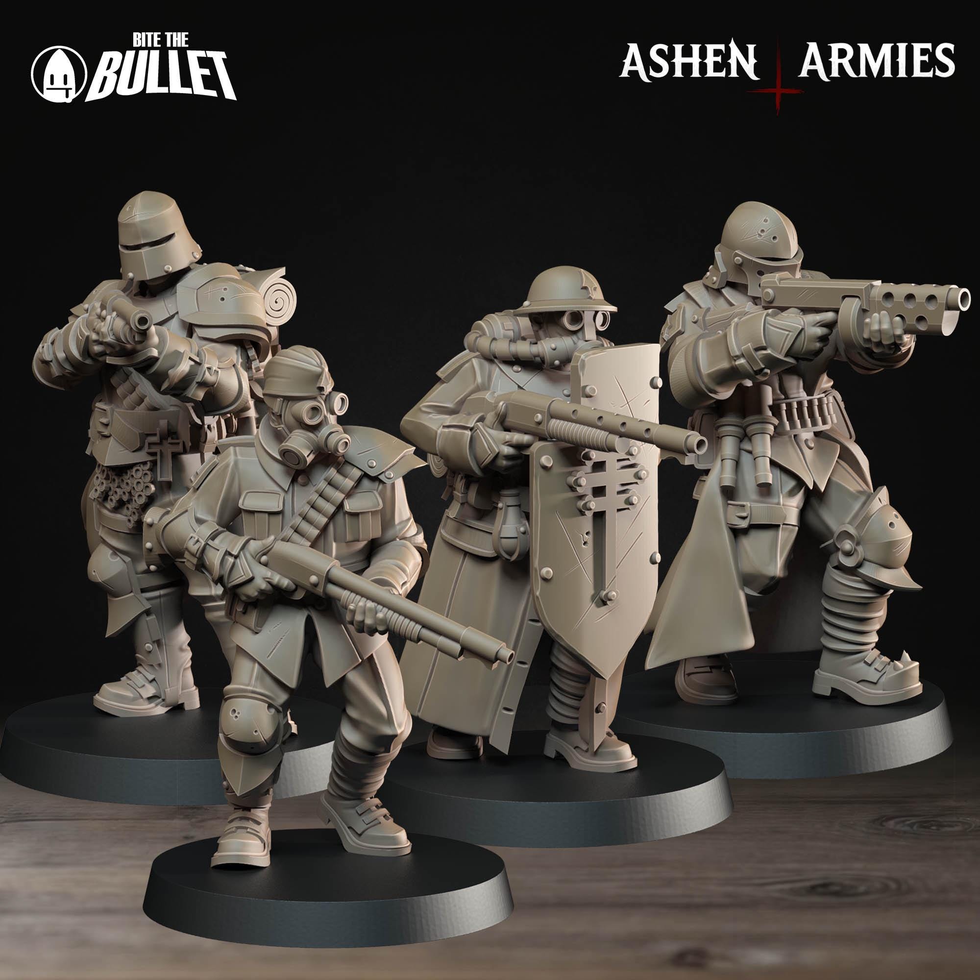 Bullet Crusade | Sanctified Legion - Yeomen  - in 12k - by Ashen Armies