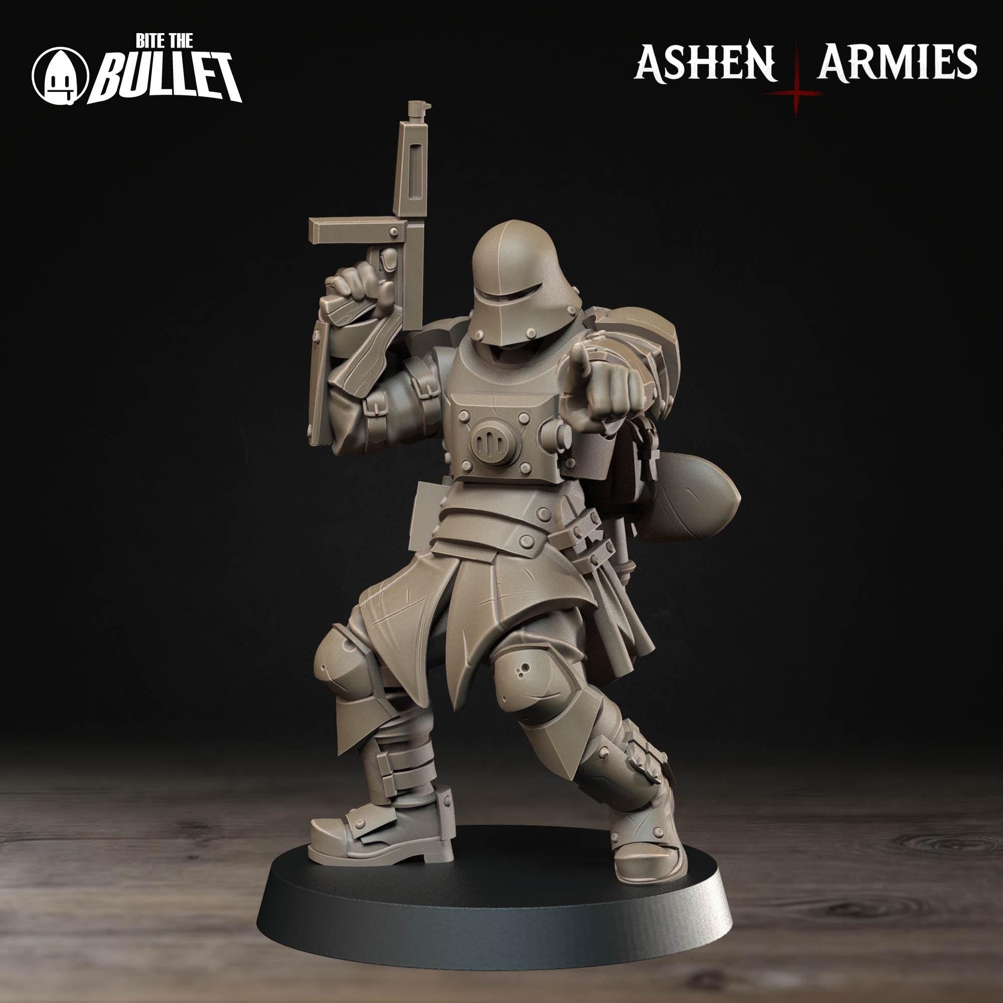 Bullet Crusade | Sanctified Legion - Combat Engineer - in 12k - by Ashen Armies