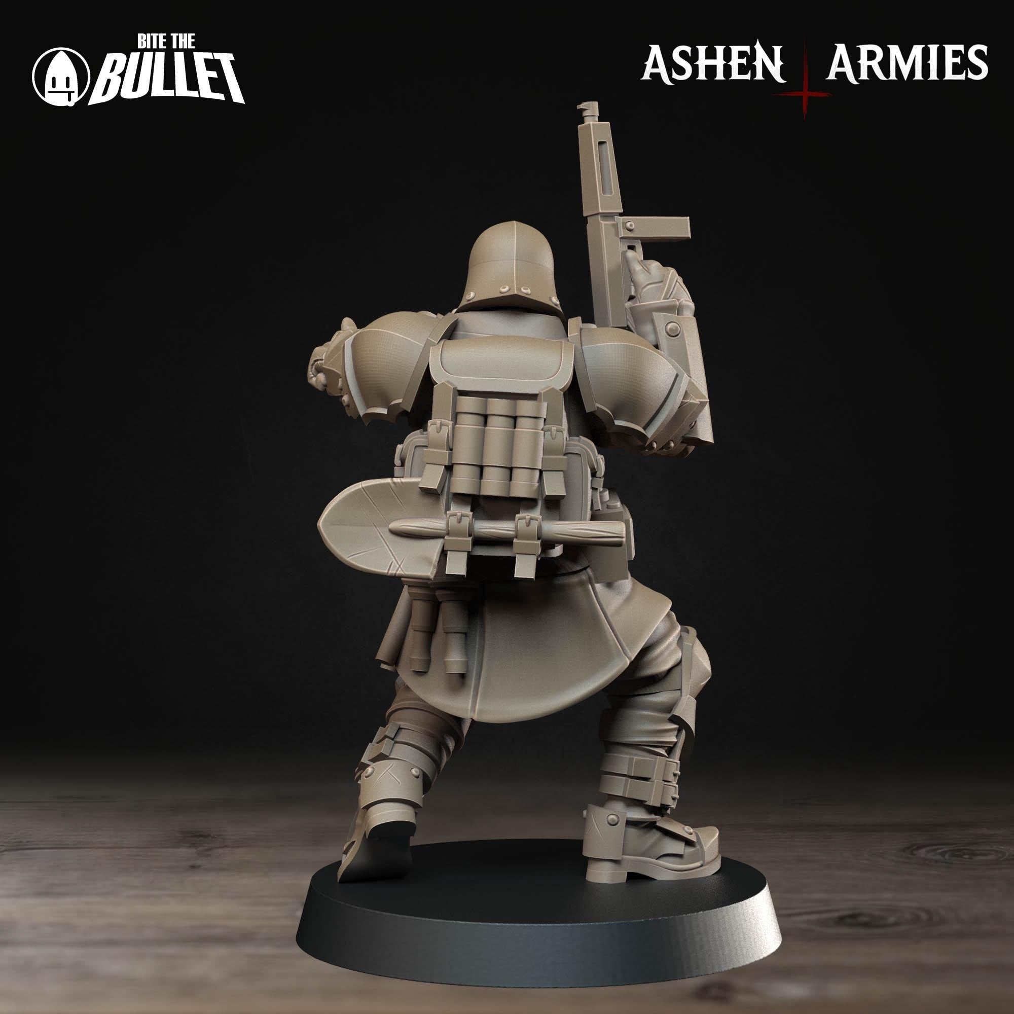 Bullet Crusade | Sanctified Legion - Combat Engineer - in 12k - by Ashen Armies