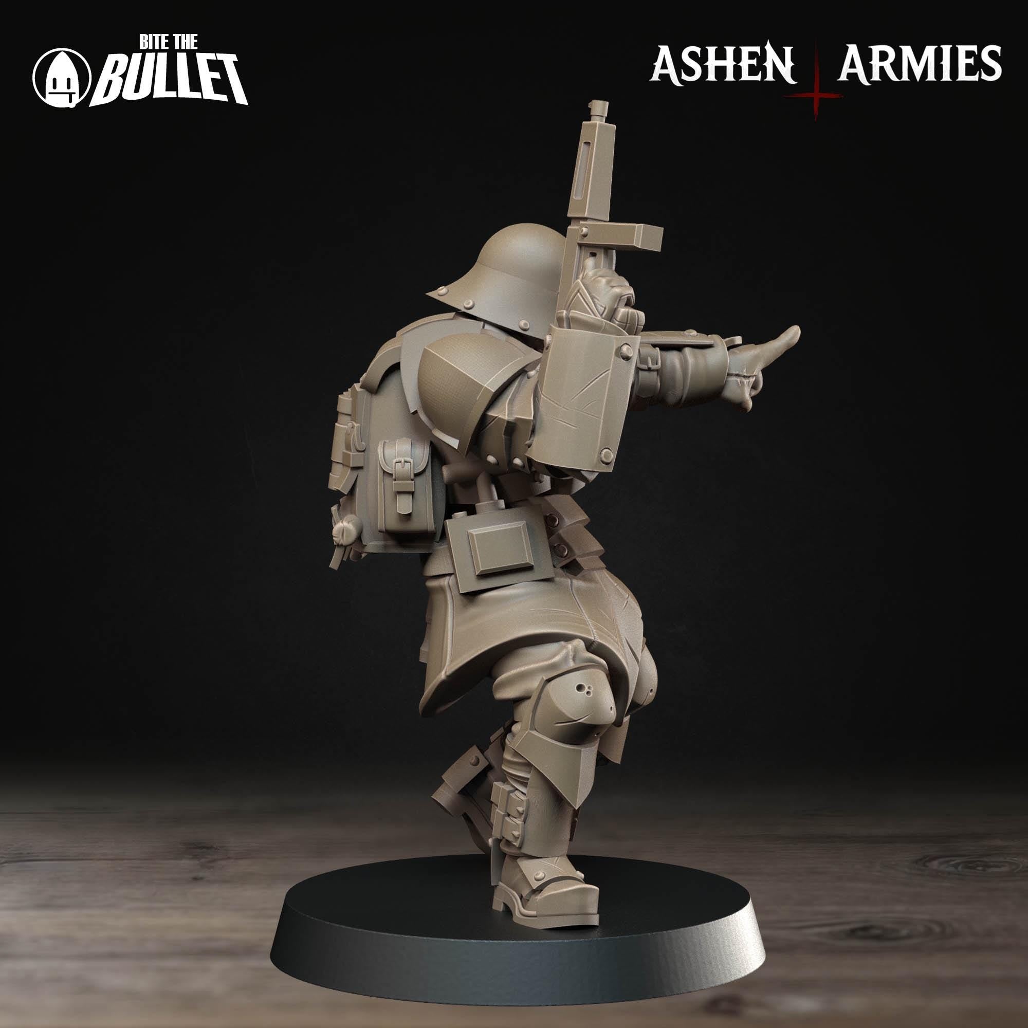 Bullet Crusade | Sanctified Legion - Combat Engineer - in 12k - by Ashen Armies