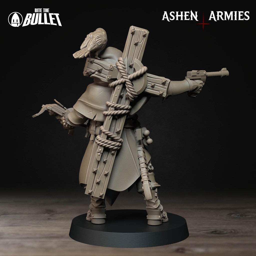 Bullet Crusade | Sanctified Legion -  Cleric - in 12k - by Ashen Armies