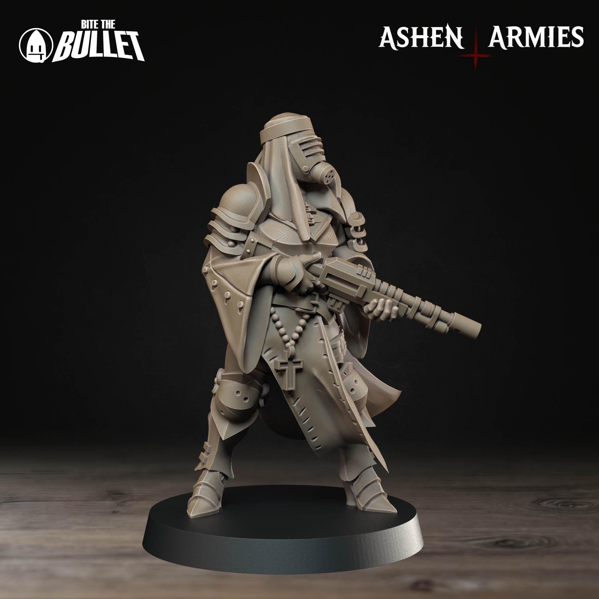 Bullet Crusade | Sanctified Legion - Sniper Priest 2 - in 12k - by Ashen Armies