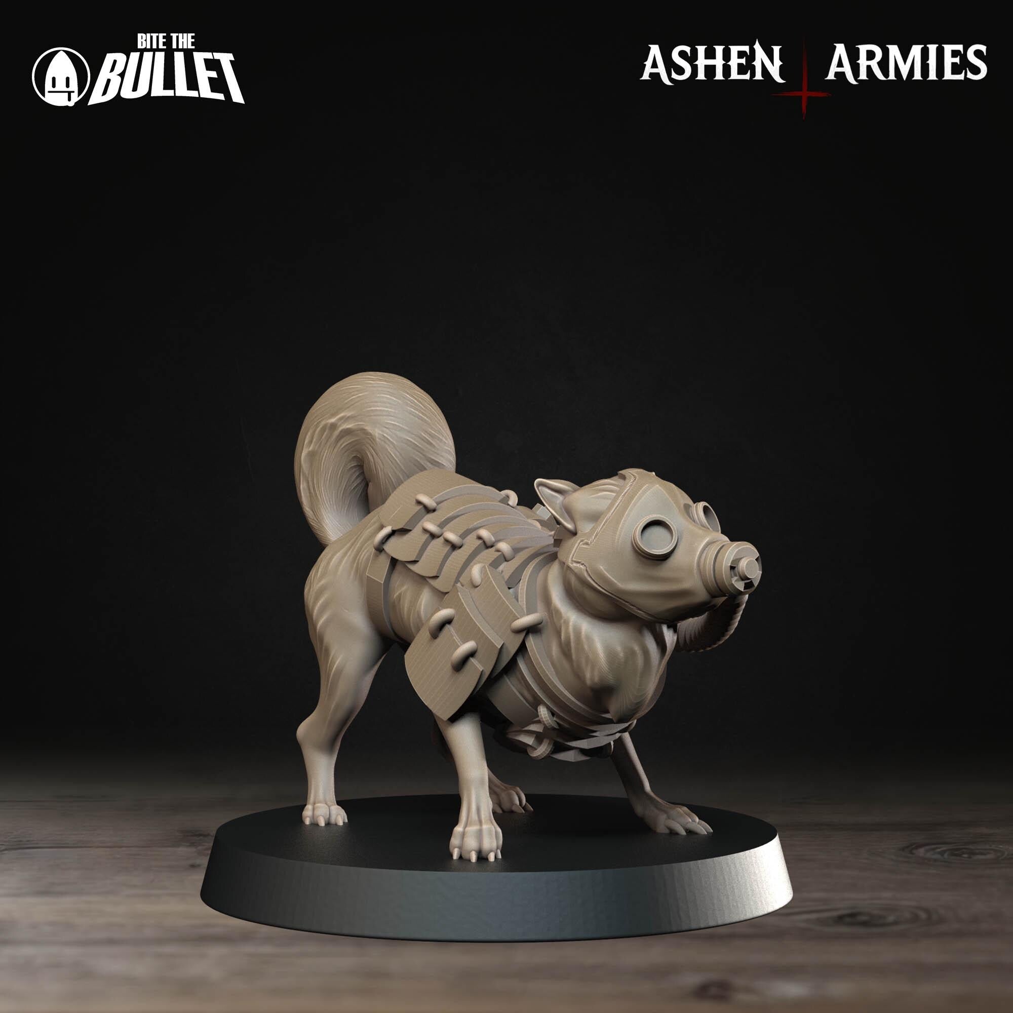 Bullet Crusade | Holy Shogunate - Combat Dogs  - in 12k - by Ashen Armies