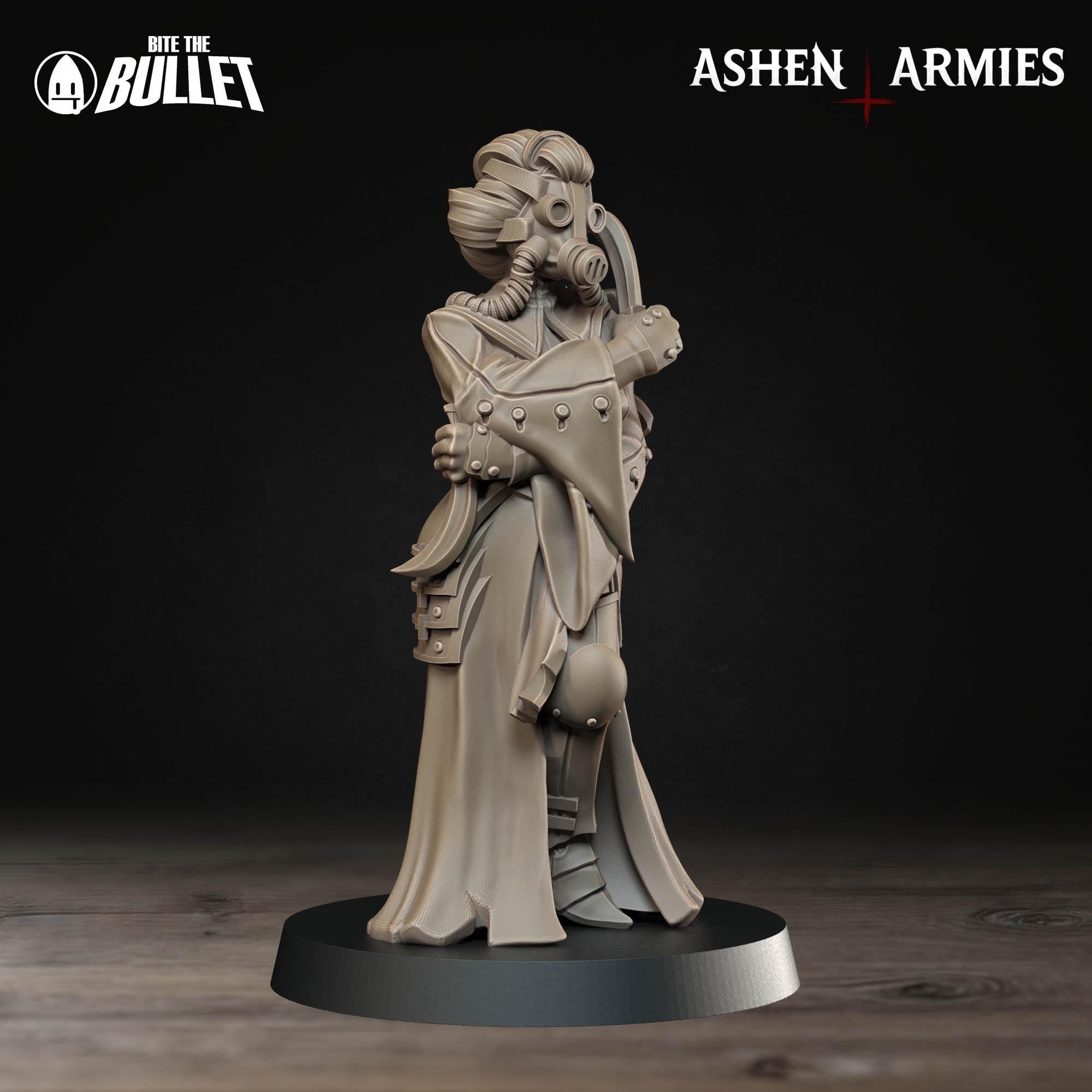 Bullet Crusade | Holy Shogunate - Akane, the Combat Medic - in 12k - by Ashen Armies