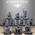 GrimGuard Chill Squad  10 Models - in 12k - by Station Forge