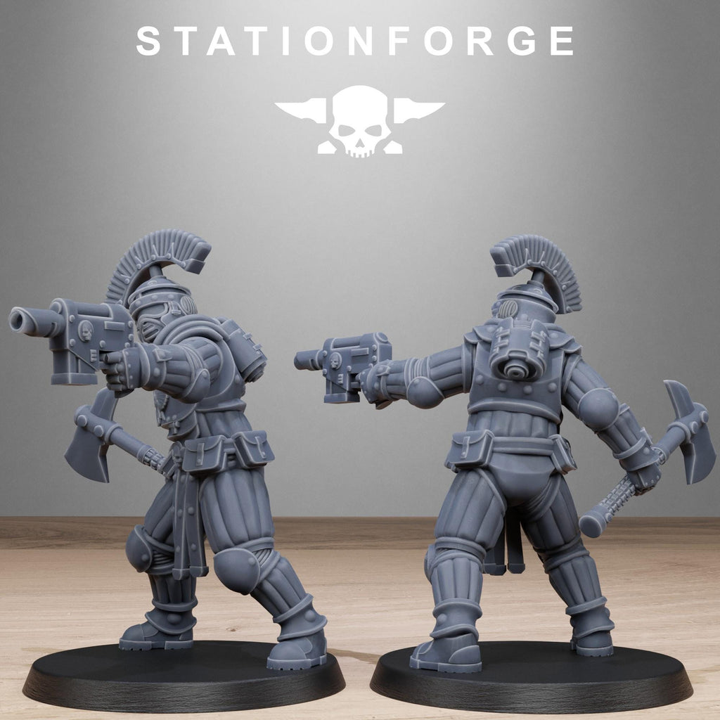 GrimCorp Voidliners 10 Models - in 12k - by Station Forge