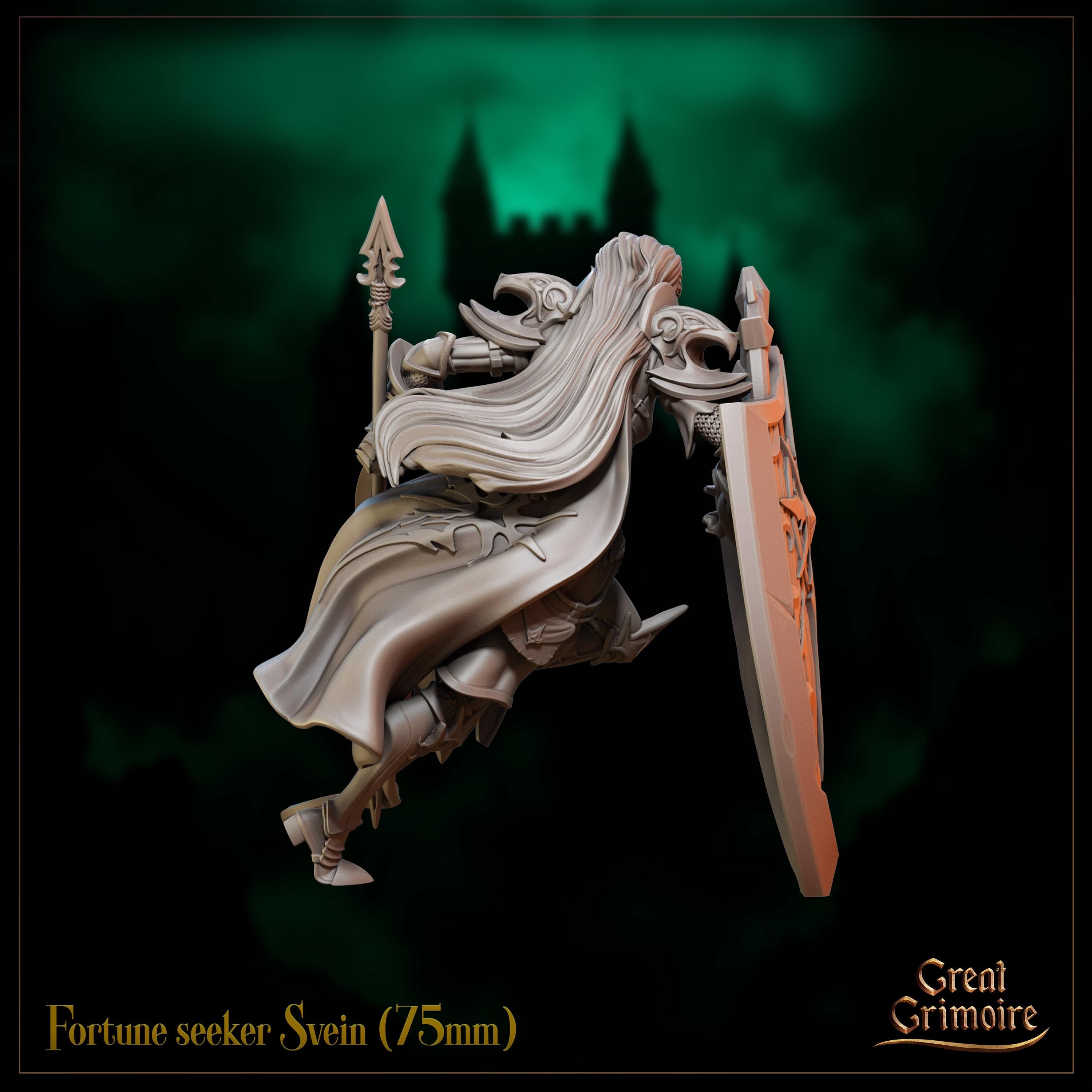 Fortune seeker Svein - in 12k - by Great Grimoire