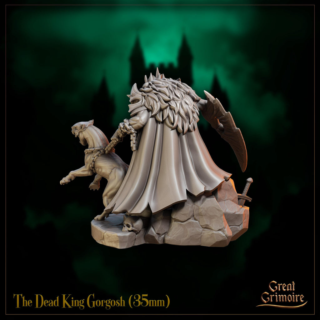 The Dead King Gorgosh  - in 12k - by Great Grimoire