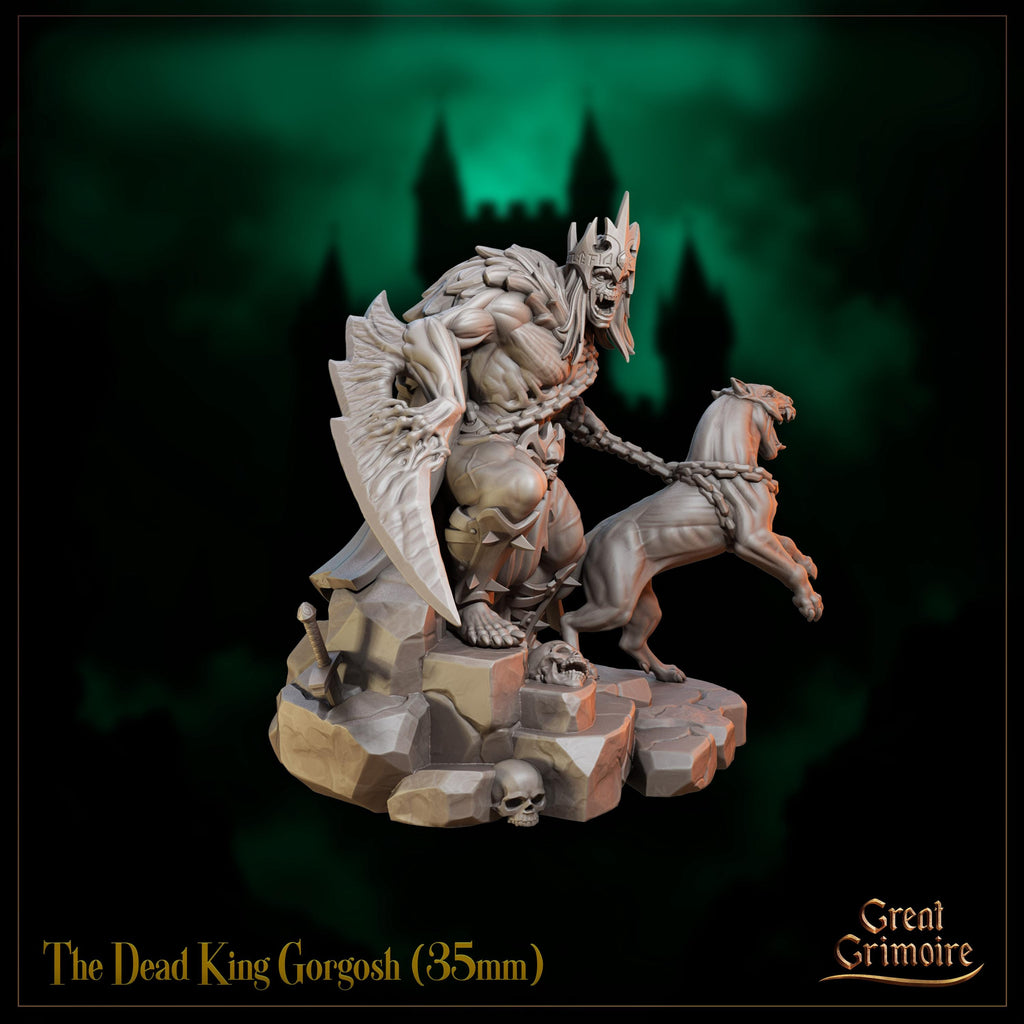 The Dead King Gorgosh  - in 12k - by Great Grimoire