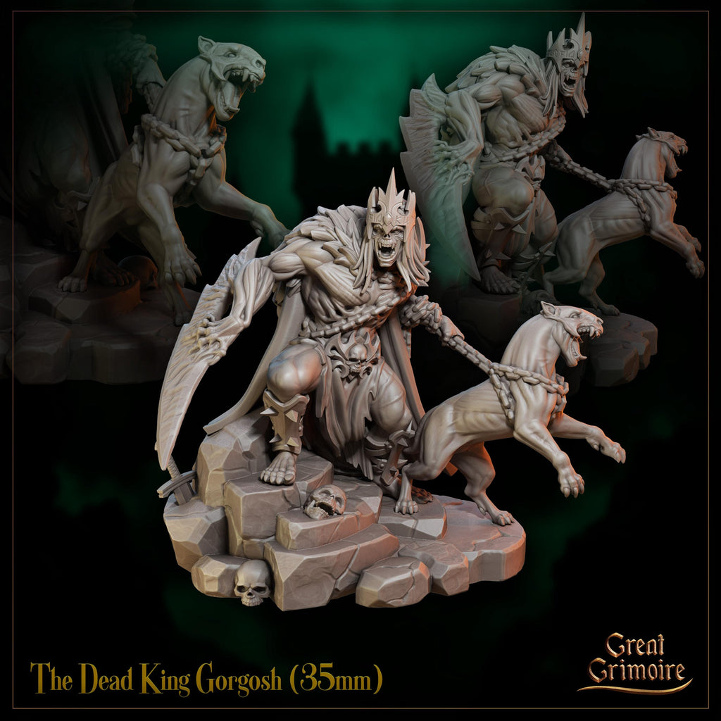 The Dead King Gorgosh  - in 12k - by Great Grimoire