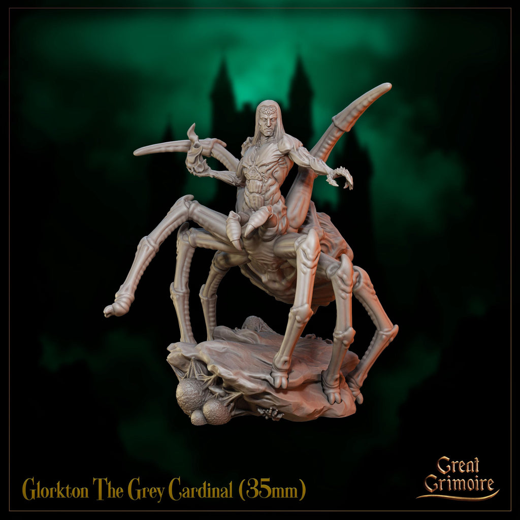 Glorkton The Grey Cardinal  - in 12k - by Great Grimoire