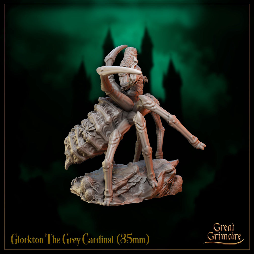 Glorkton The Grey Cardinal  - in 12k - by Great Grimoire