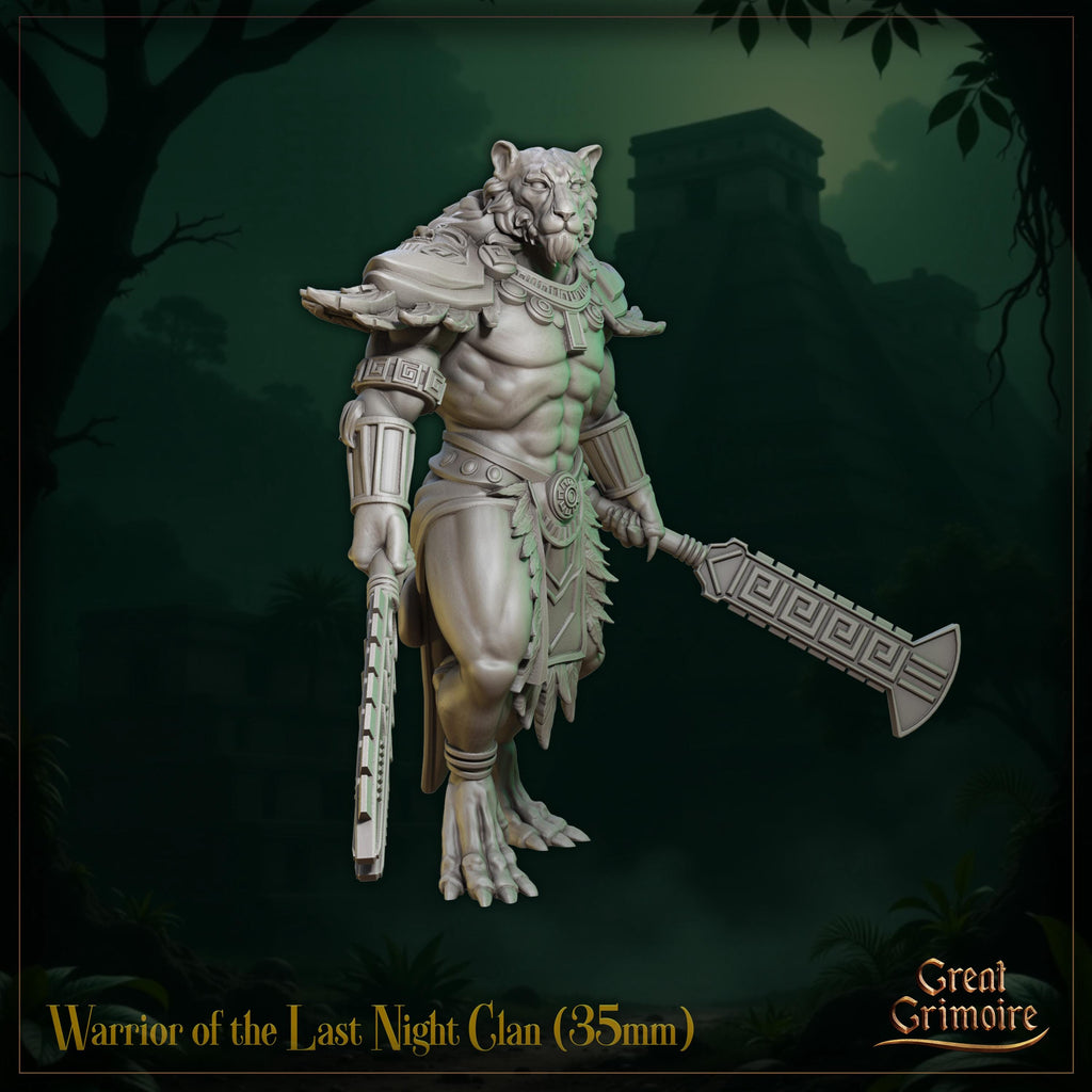 Warrior of the Last Night Clan - in 12k - by Great Grimoire