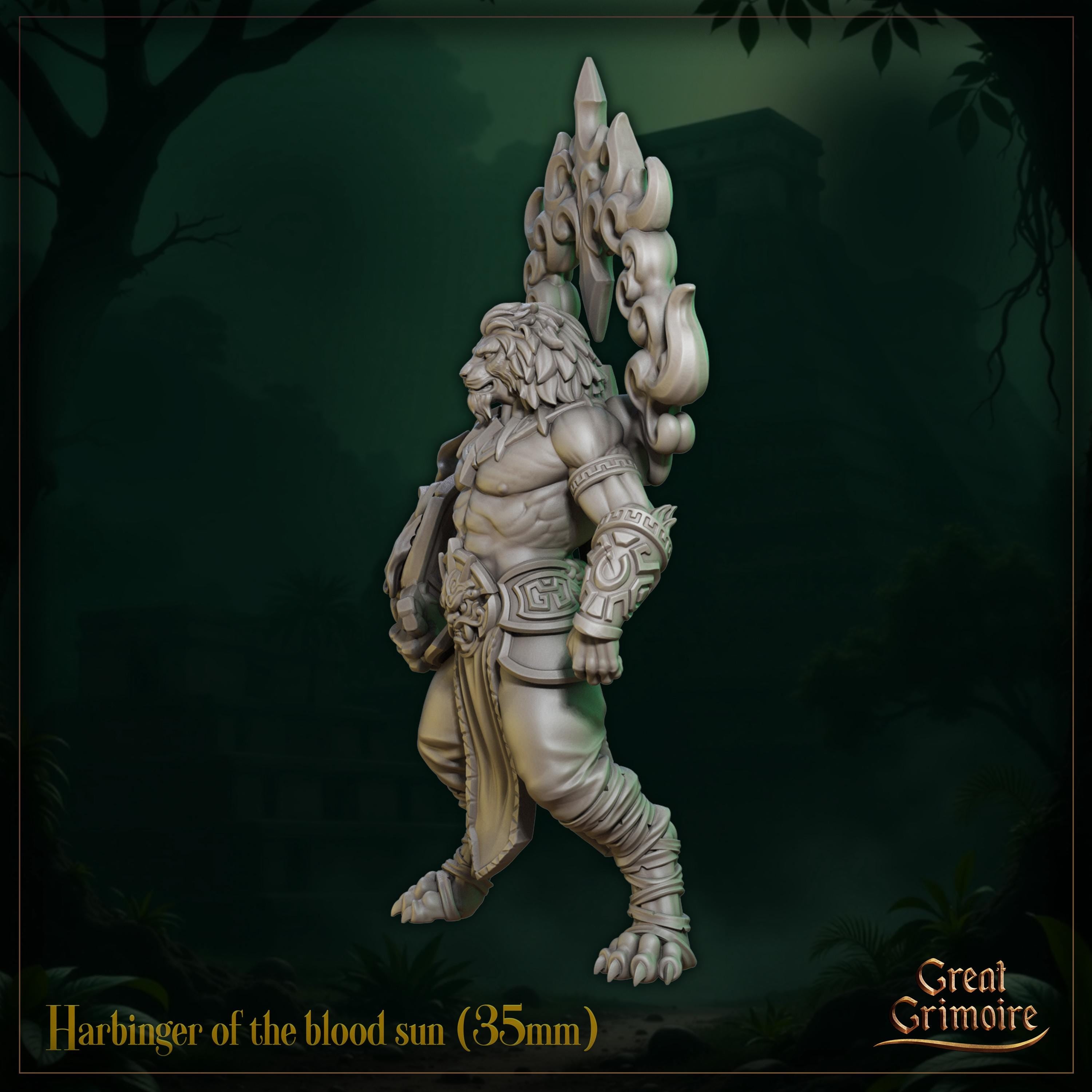 Harbinger of the blood sun  - in 12k - by Great Grimoire