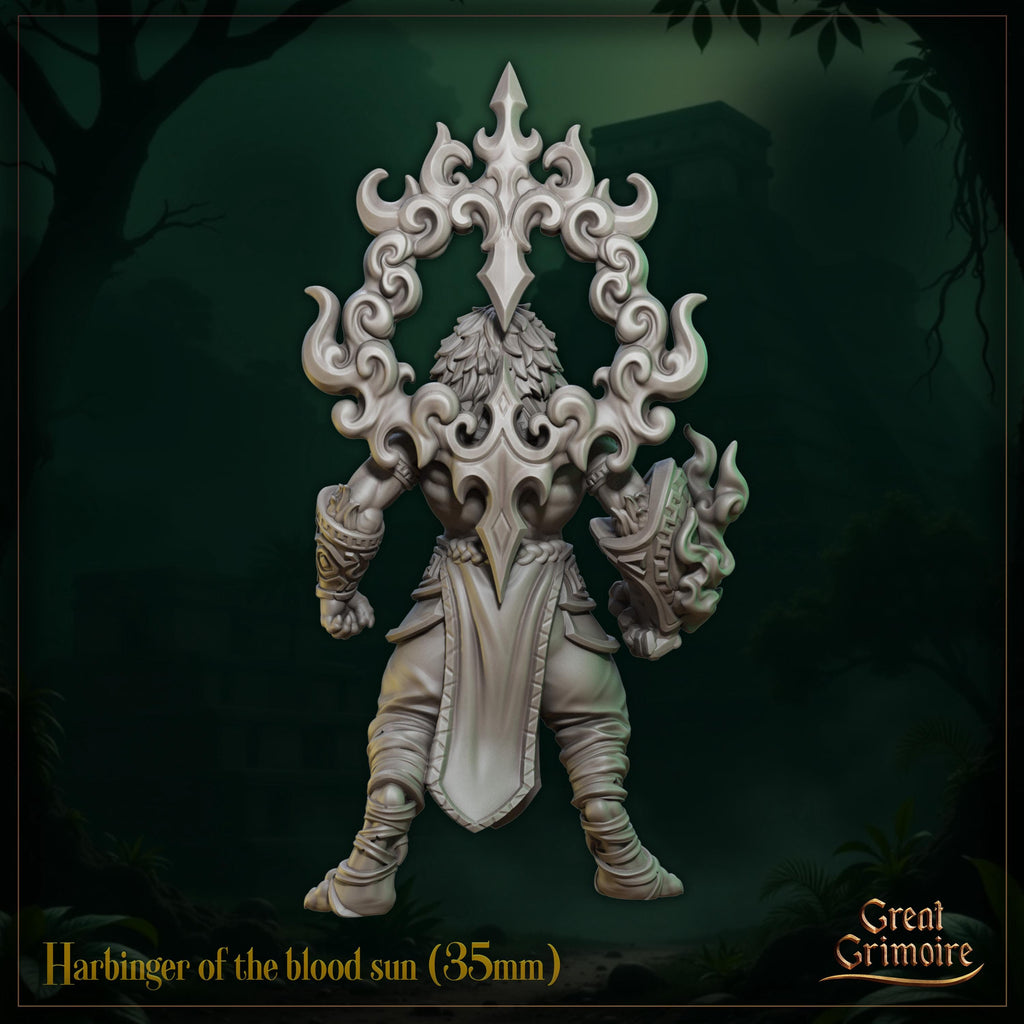 Harbinger of the blood sun  - in 12k - by Great Grimoire