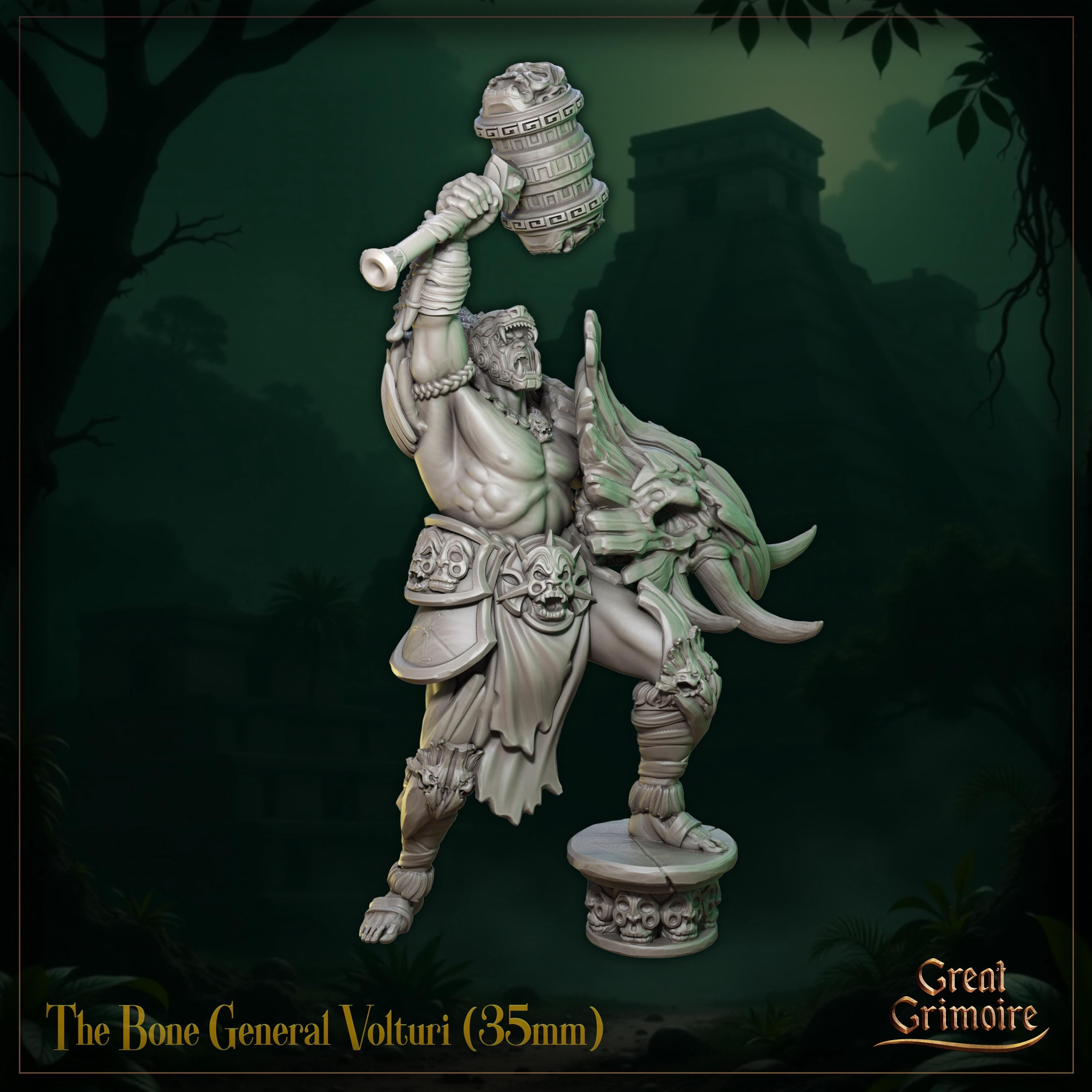 The Bone General Volturi - in 12k - by Great Grimoire