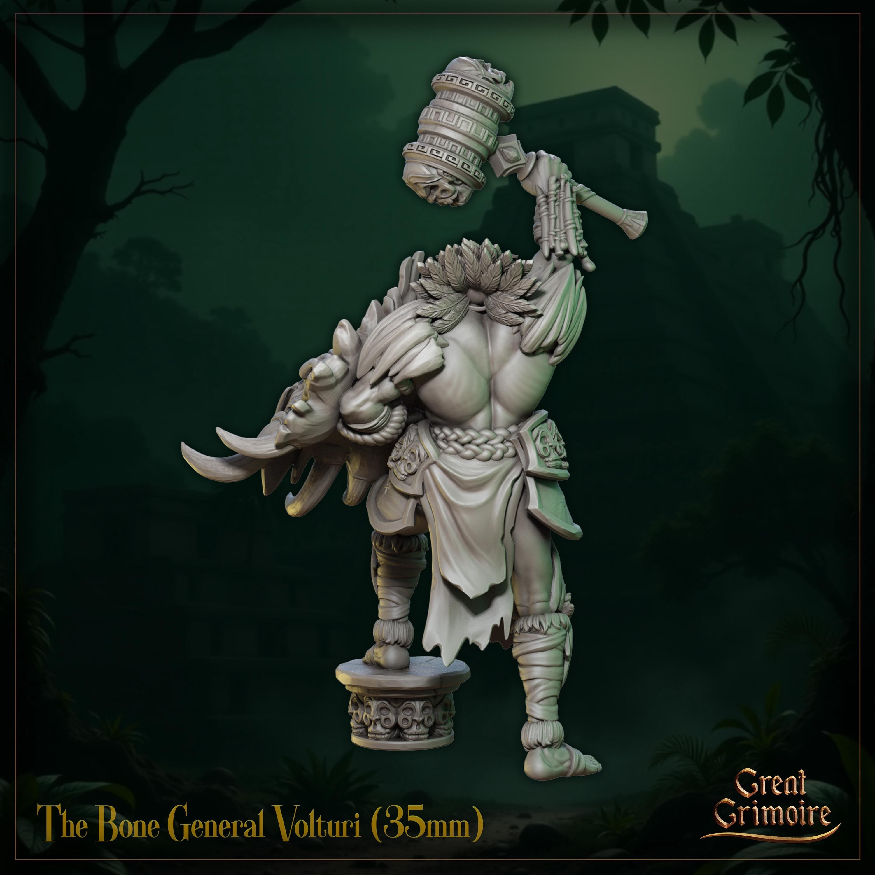 The Bone General Volturi - in 12k - by Great Grimoire