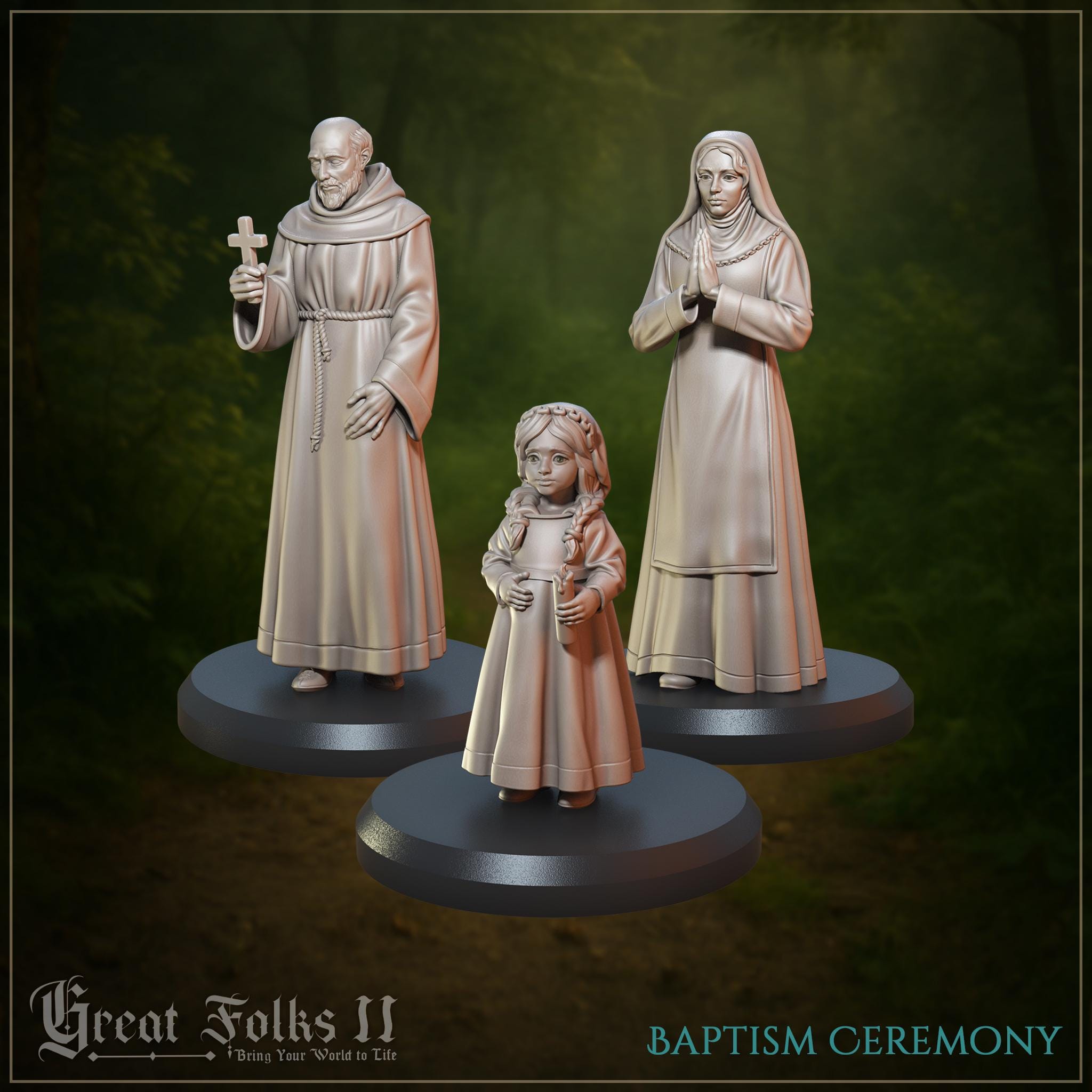 Baptism Ceremony - in 12k - by Great Grimoire