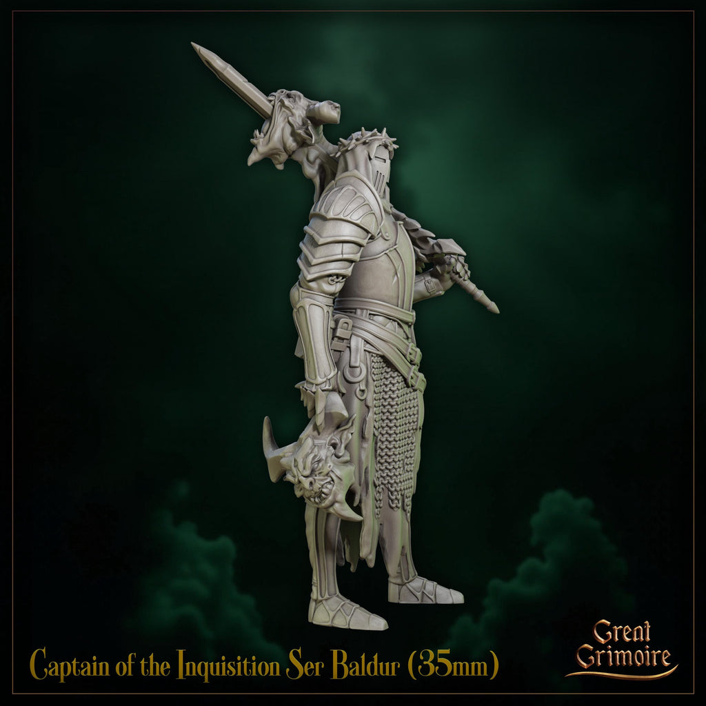 Captain of the Inquisition Ser Baldur  - in 12k - by Great Grimoire