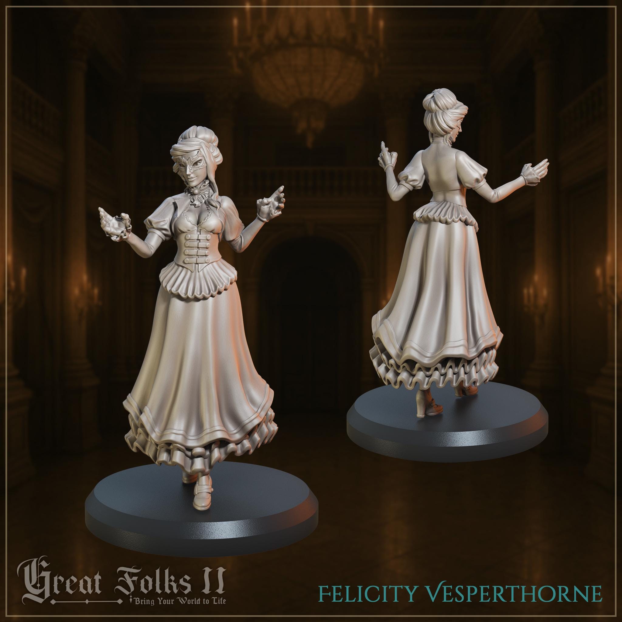 The Enchanted Duo  - in 12k - by Great Grimoire