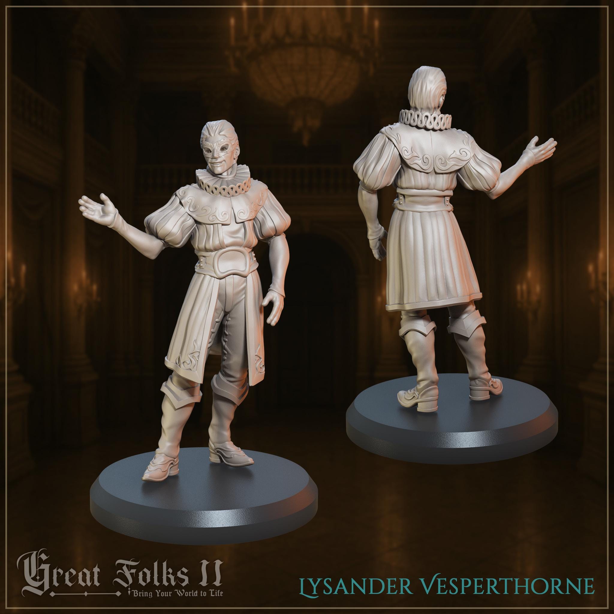 The Enchanted Duo  - in 12k - by Great Grimoire