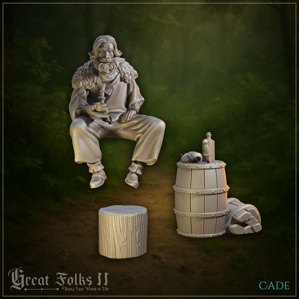 Campfire Gathering - in 12k - by Great Grimoire