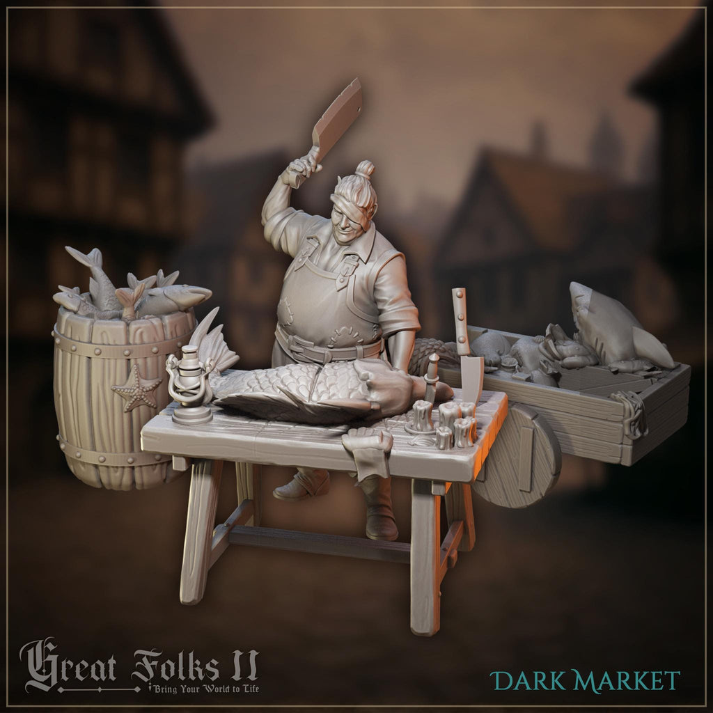 Dark Market - in 12k - by Great Grimoire