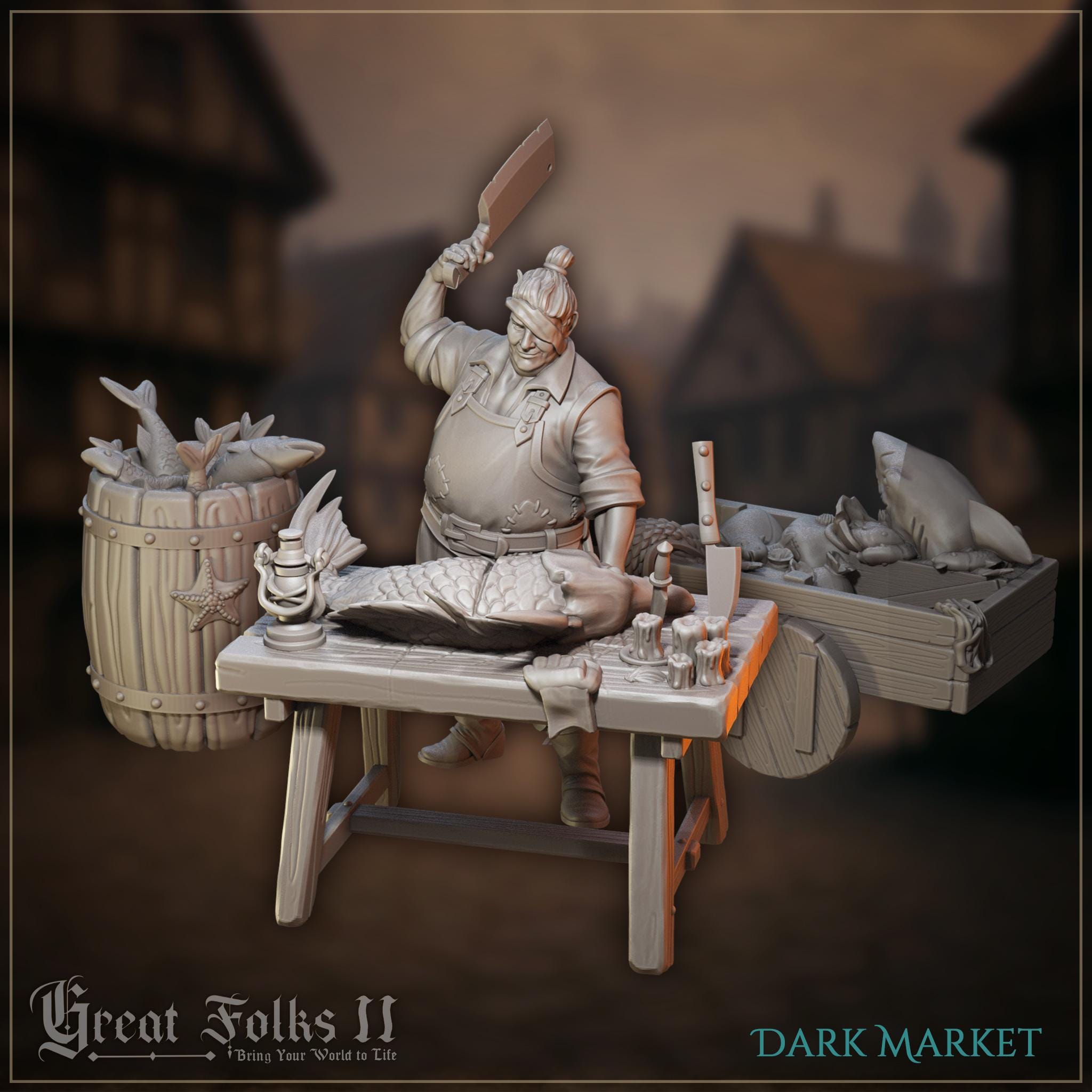 Dark Market - in 12k - by Great Grimoire