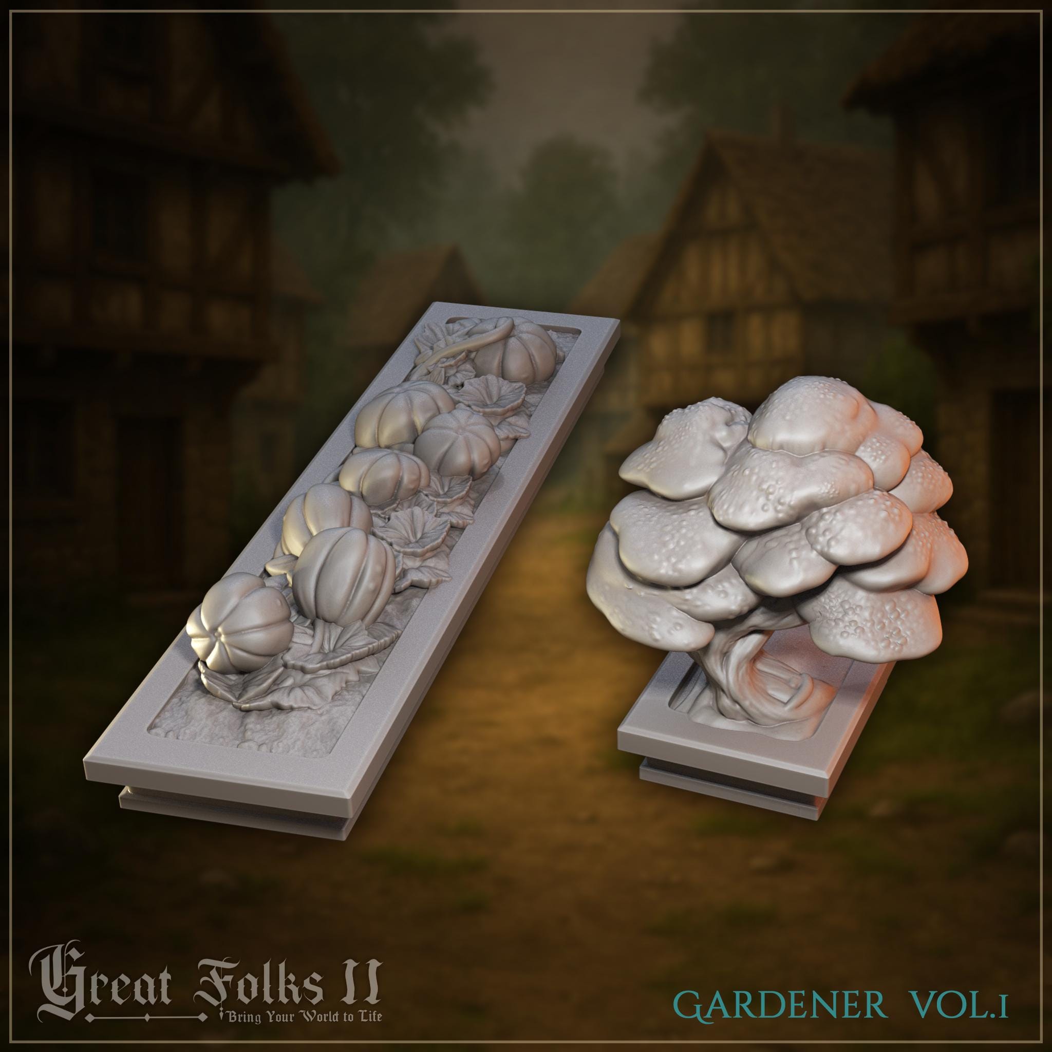 Gardener & Greenhouse vol.1  - in 12k - by Great Grimoire