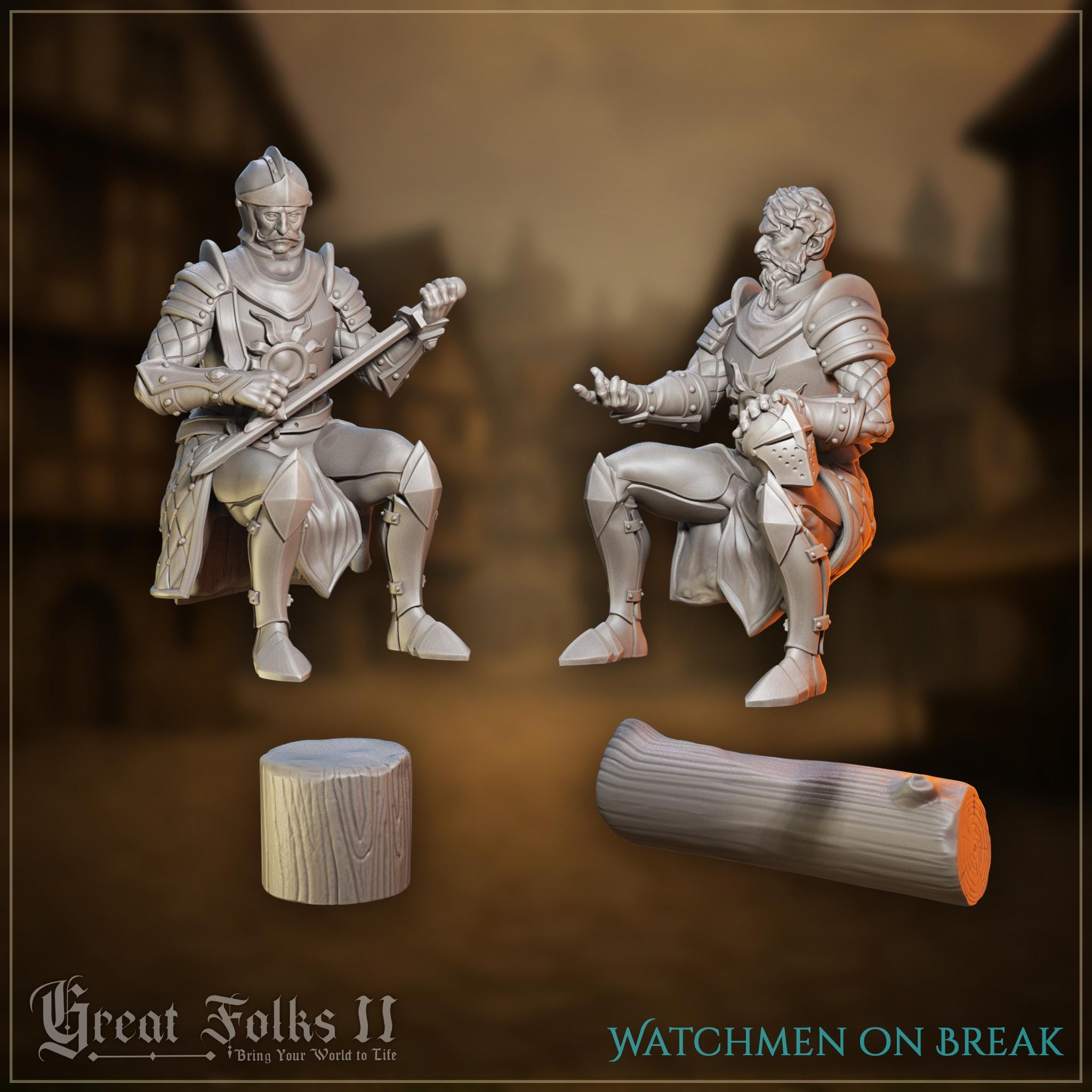 Watchmen on Break - in 12k - by Great Grimoire