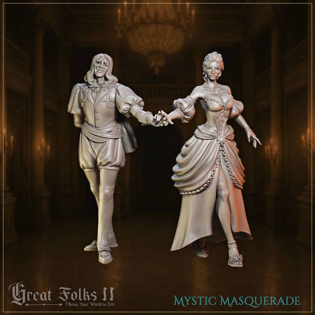 Mystic Masquerade - in 12k - by Great Grimoire