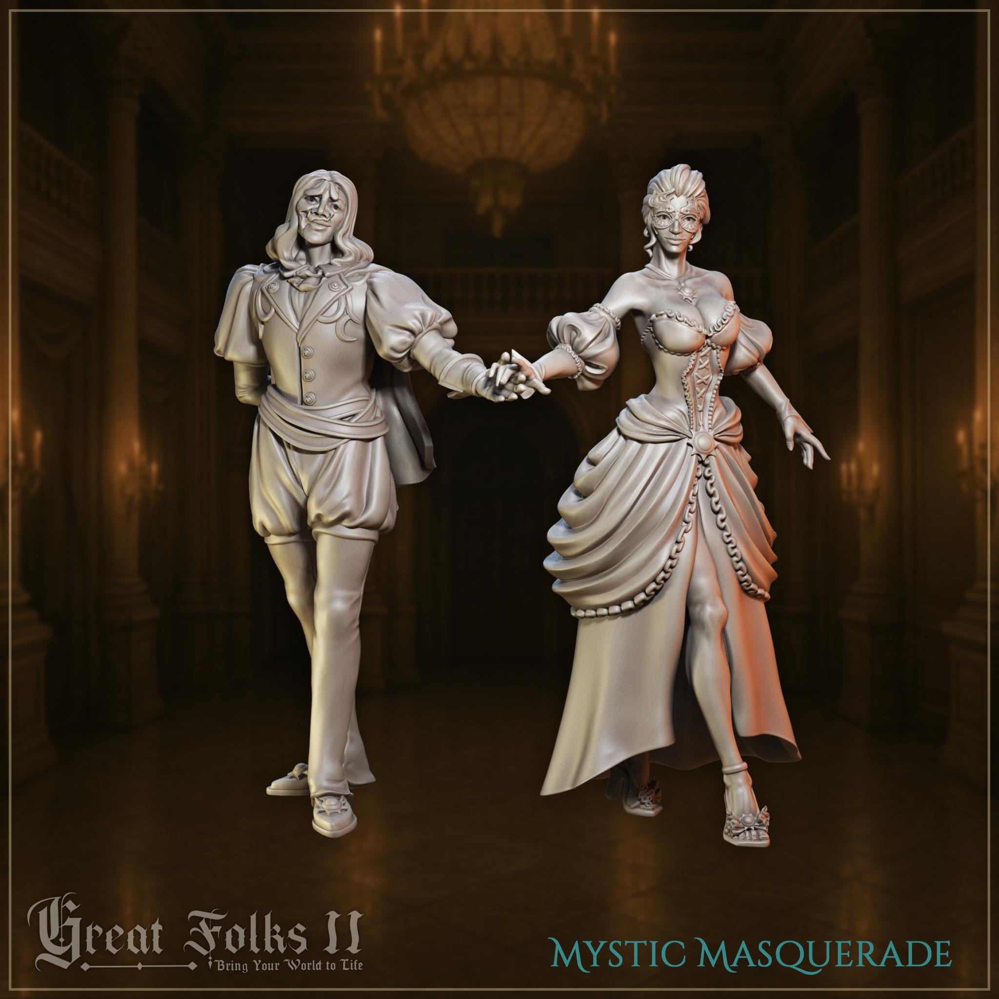 Mystic Masquerade - in 12k - by Great Grimoire