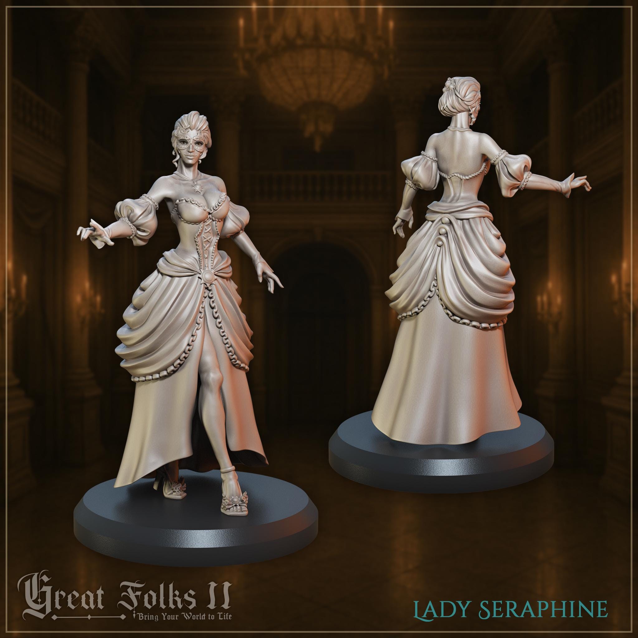 Mystic Masquerade - in 12k - by Great Grimoire