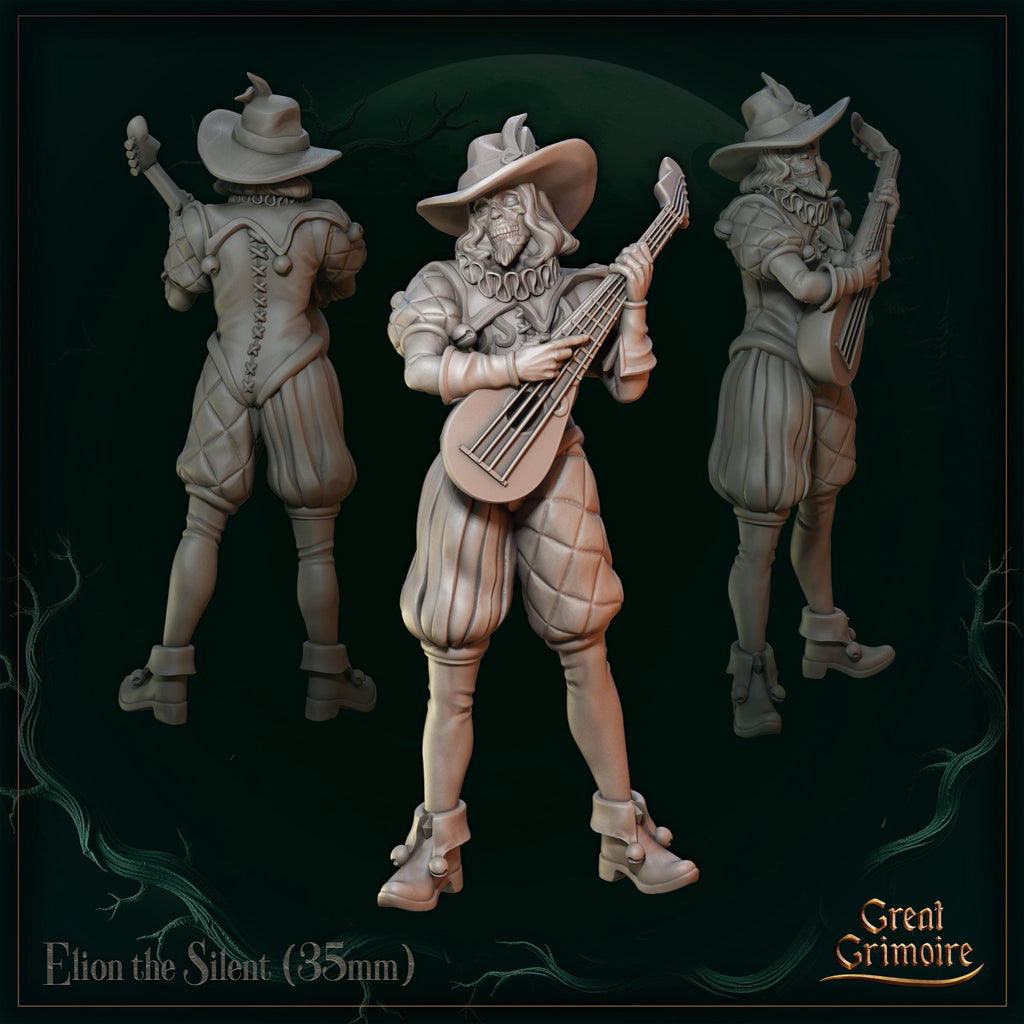 Elion the Silent  - in 12k - by Great Grimoire