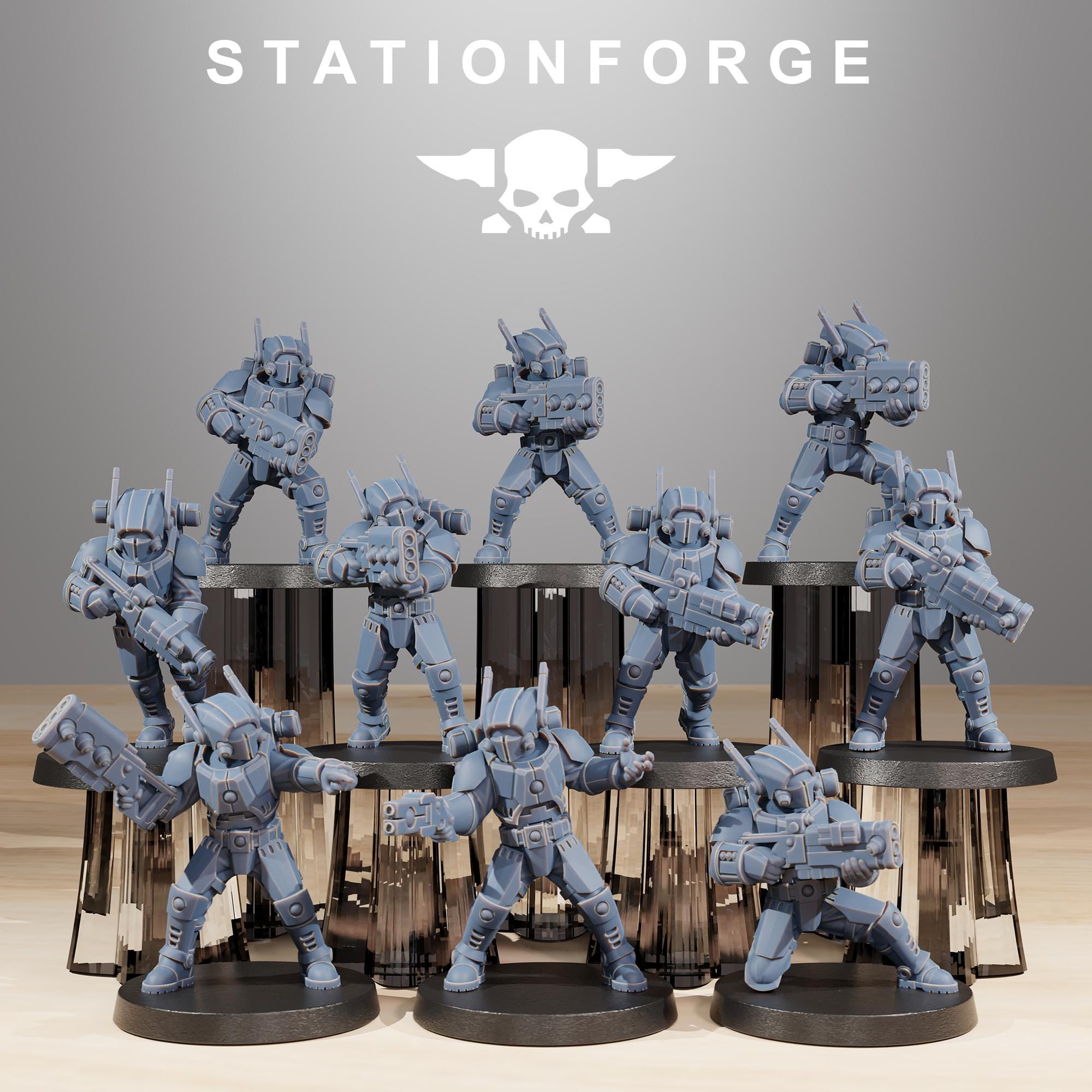 Tarion Clone Infantry - in 12k - by Station Forge