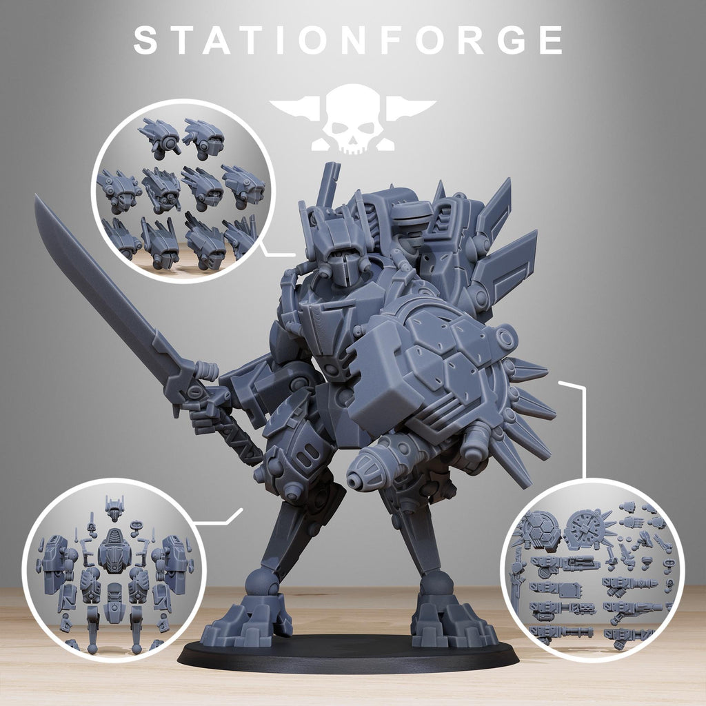Tarion Elder Mech Mk1 Builder Kit - in 12k - by Station Forge