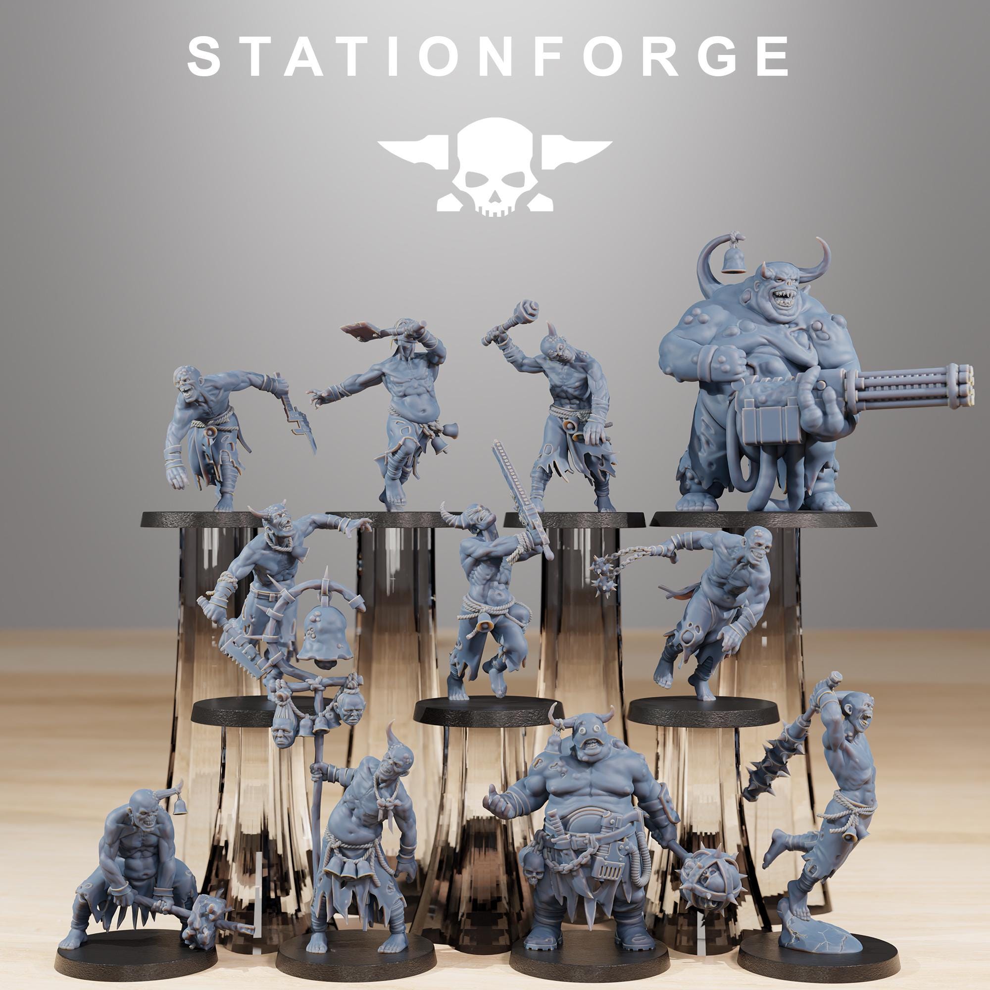 Corrupted Guard Walkers - 12k Resolution - by Station Forge