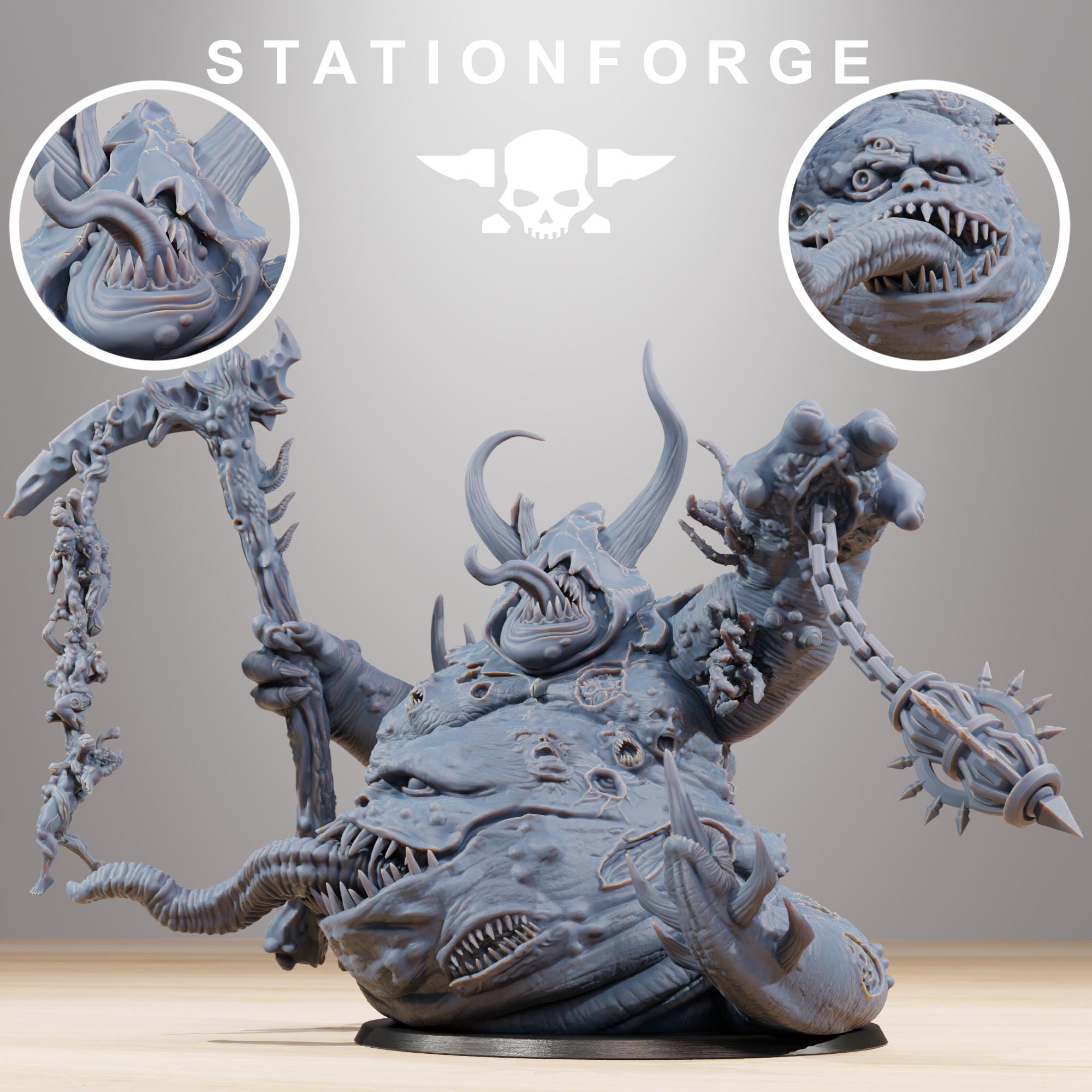 Corrupted Guard Sporeus - 12k Resolution Station Forge