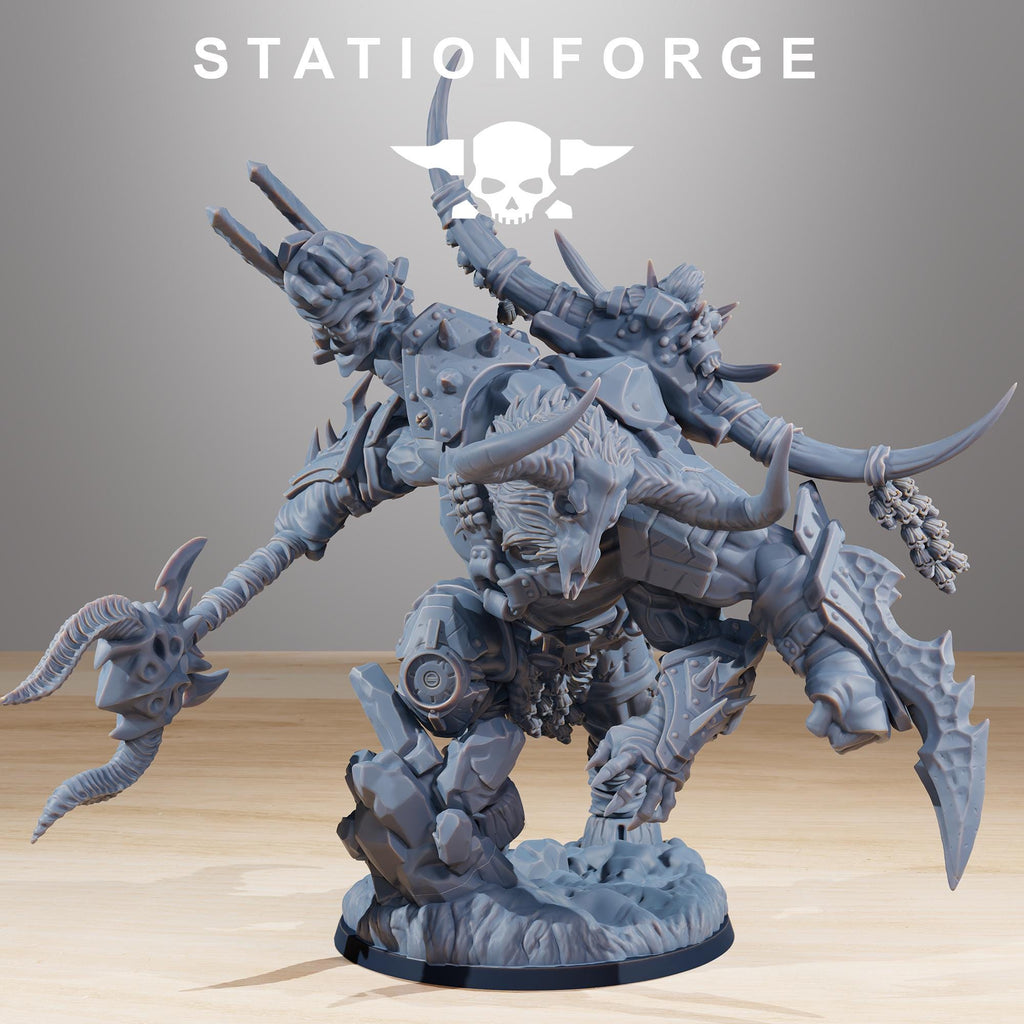 Corrupted Beasts Leader - 12k Resolution Station Forge